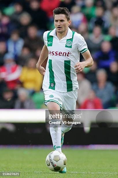 Vintage FC GRONINGEN 12-13 HOME KIT VINTAGE JERSEY SOCCER FOOTBALL Size US XL / EU 56 / 4 - 8 Thumbnail