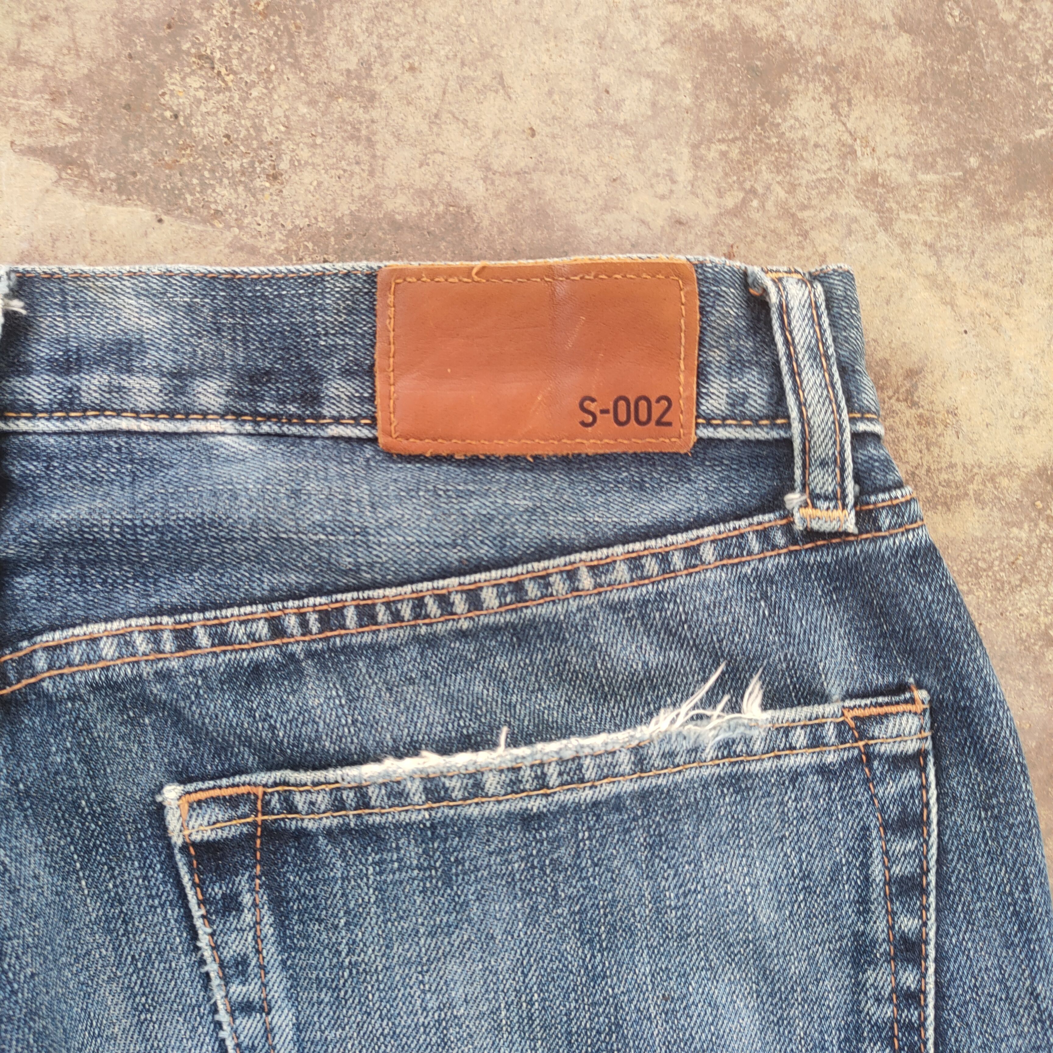 Japanese Brand # Japanese vintage faded distressed jeans denim pants Size US 30 / EU 46 - 11 Thumbnail