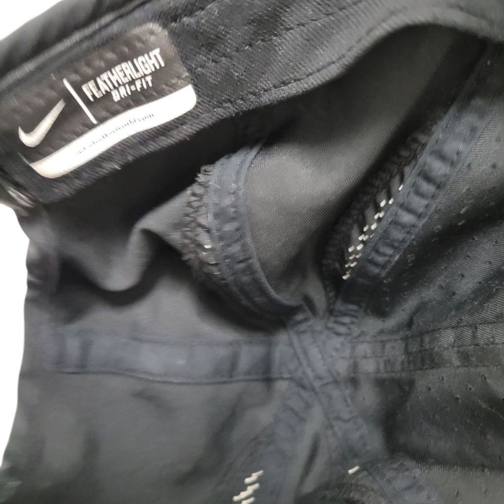 Nike Nike FeatherLight Dri-Fit Hat Cap Black Toddler Tennis O/S Size ONE SIZE - 7 Thumbnail