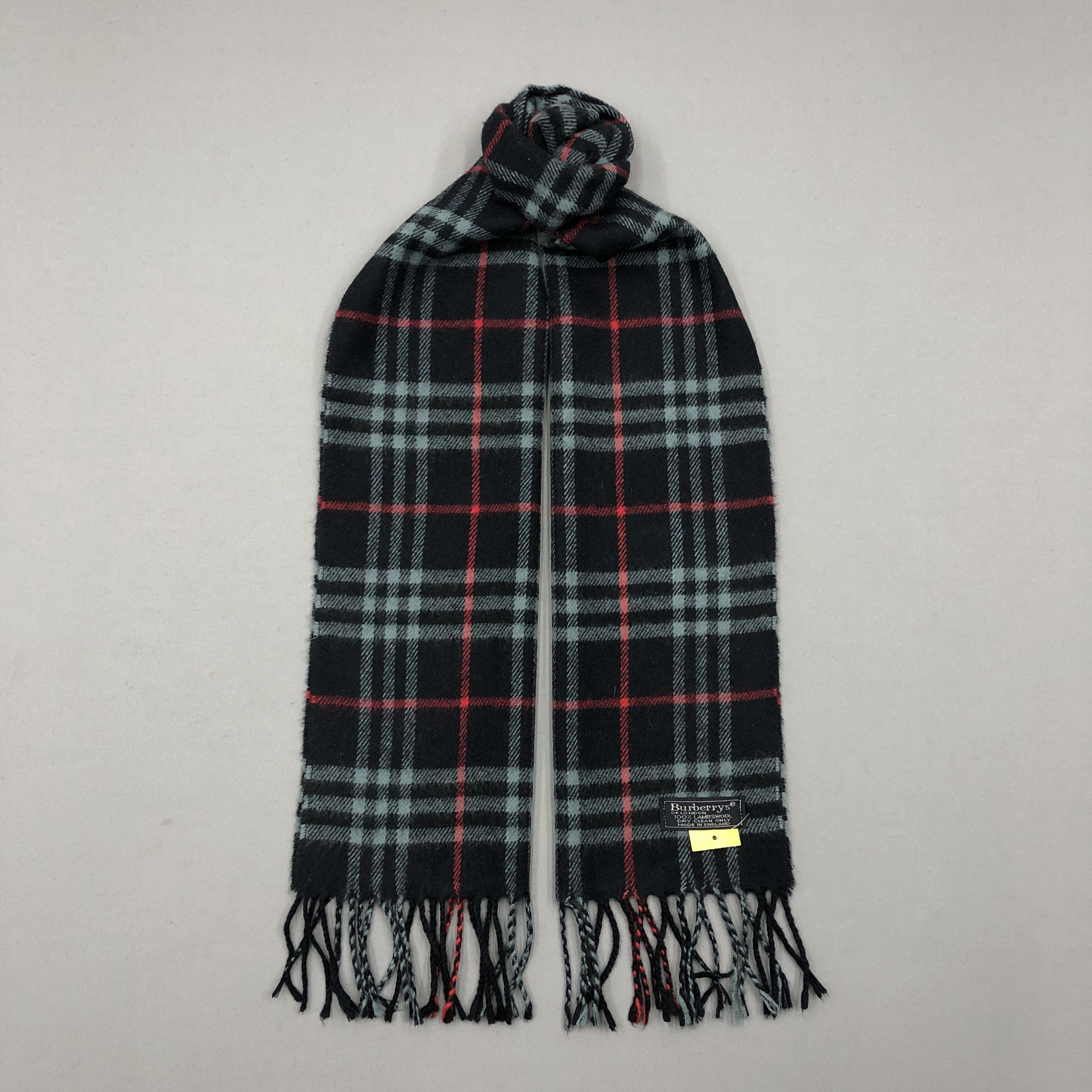 Burberry Vintage Burberry Scarf Muffler Wool Cashmere Scarves Size ONE SIZE - 1 Thumbnail