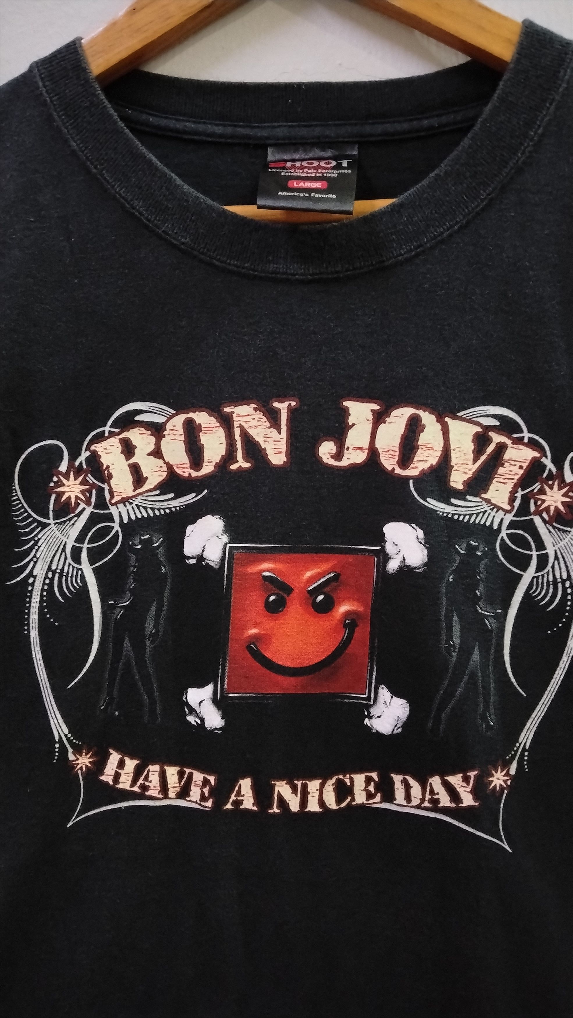 Vintage VINTAGE BON JOVI VERY RARE Size US L / EU 52-54 / 3 - 5 Thumbnail