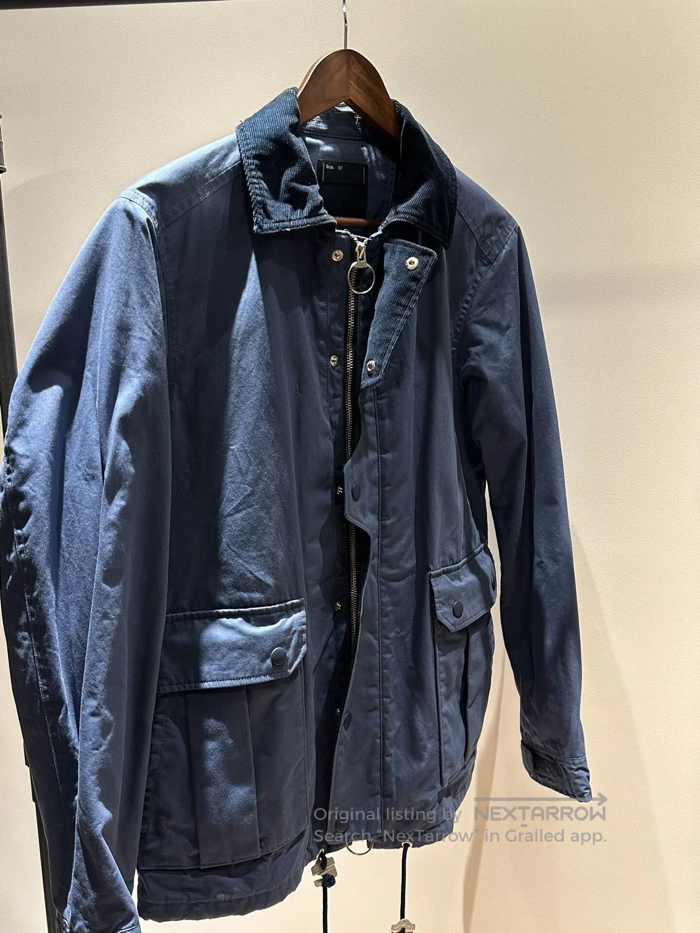 Japanese Brand Meanswhile Lapel Cadre Jacket. Size US M / EU 48-50 / 2 - 5 Thumbnail