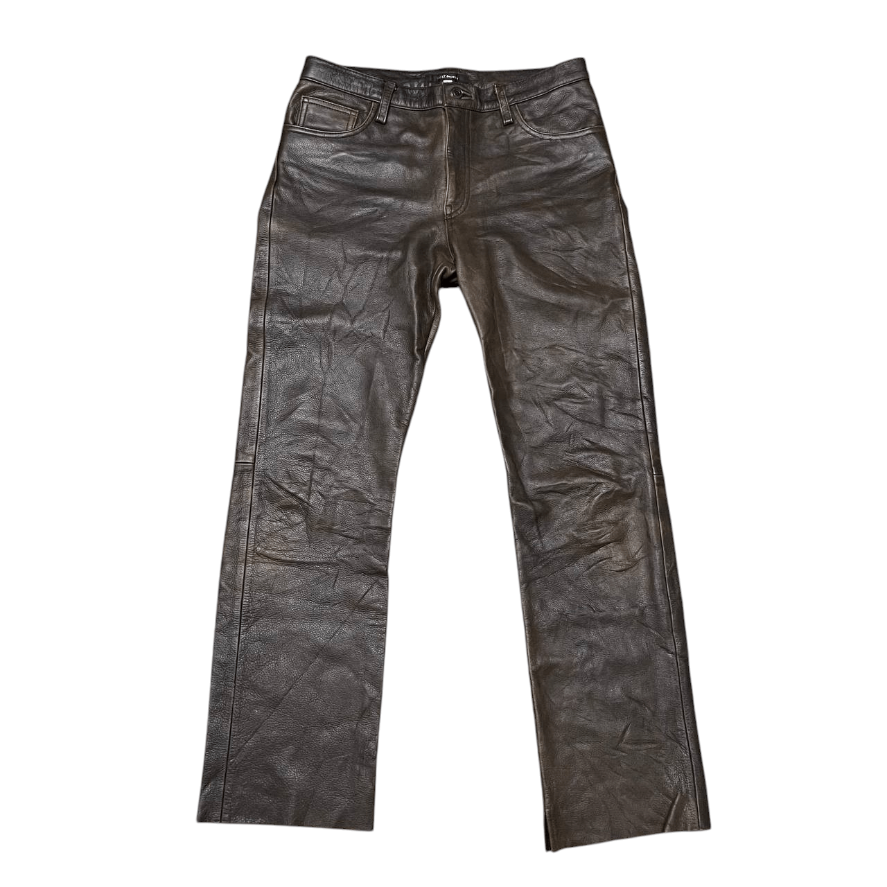 Vintage U.S. Impres Leather Pant Brown