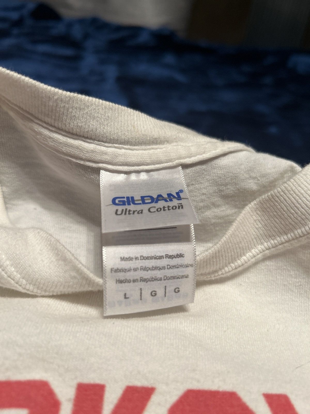 Gildan × Vintage Okoye pixel shirt Size US L / EU 52-54 / 3 - 3 Thumbnail