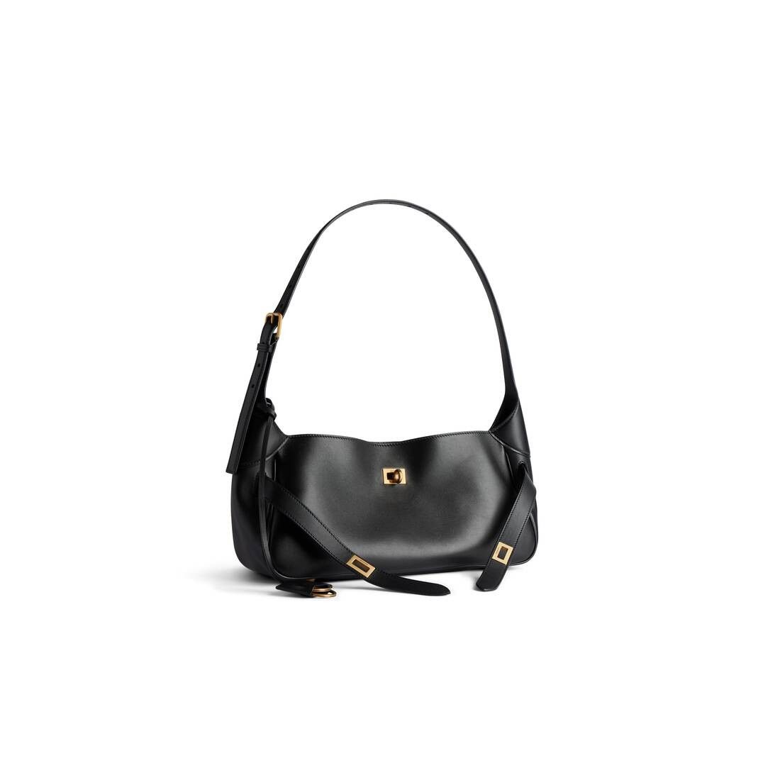 Balenciaga os11x1225 Size: OS / Bel Air Shoulder Bag Small in Black Size ONE SIZE - 2 Thumbnail