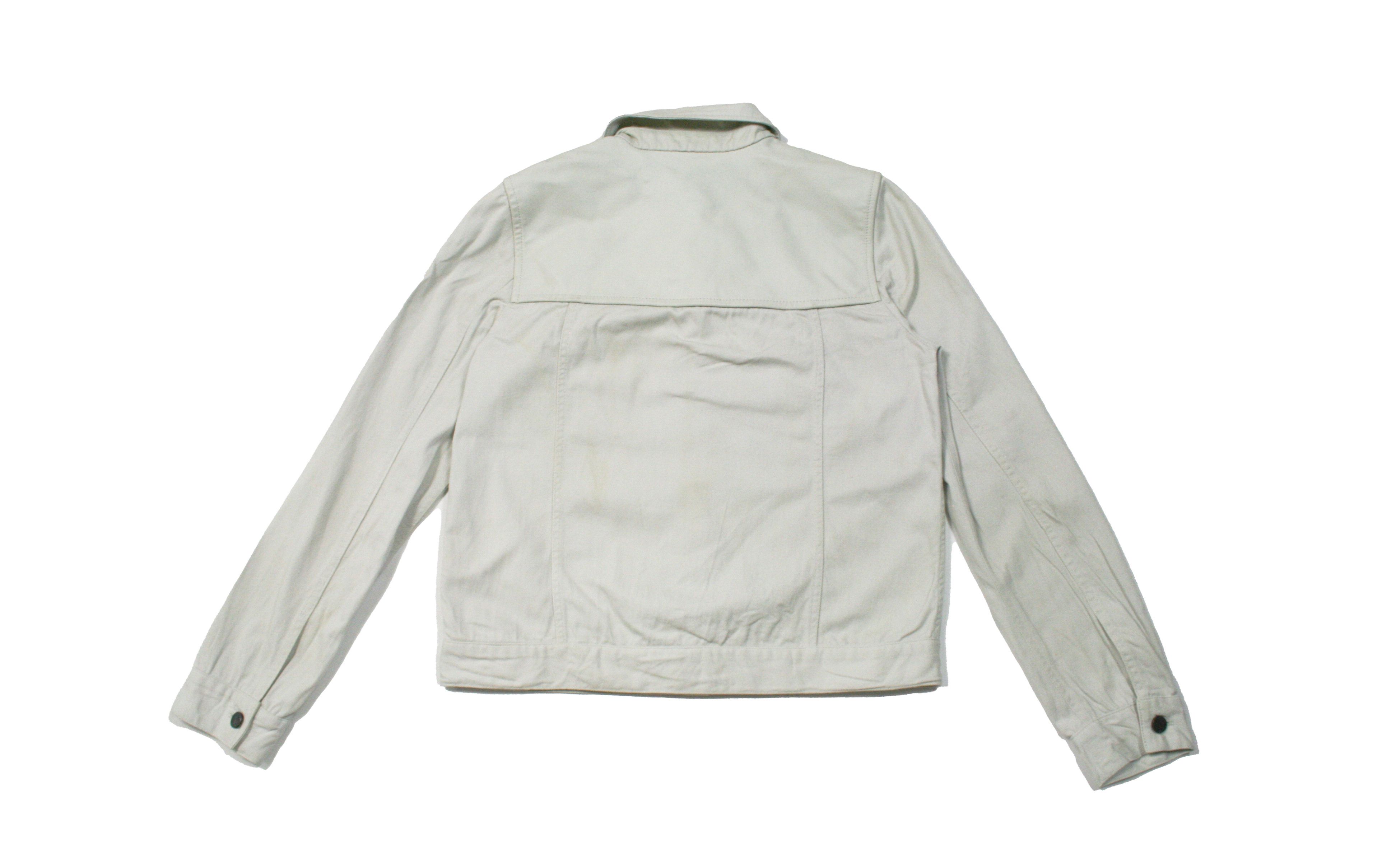 Alexander Wang Leather Shoulders Denim Jacket Size L / US 10 / IT 46 - 2 Thumbnail