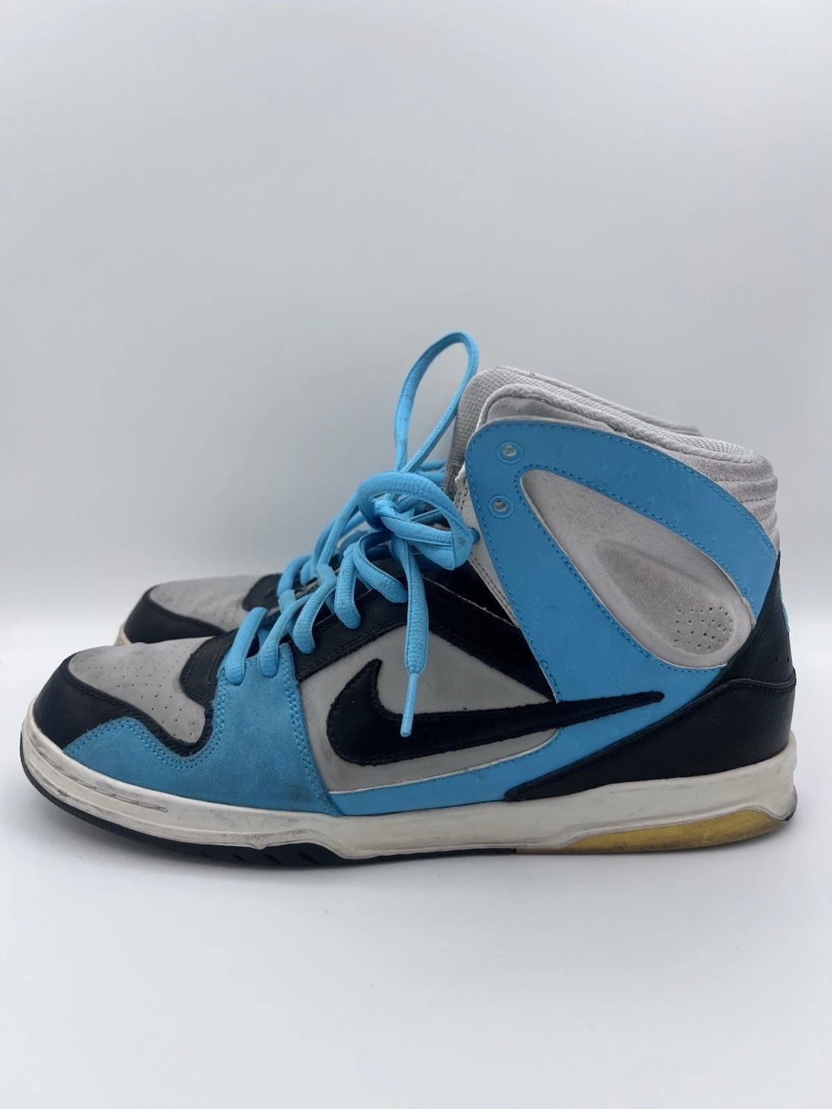 Nike Nike Shoes 6.0 Men’s Size 11.5 Blue Black Leather 354704-001 Size US 11.5 / EU 44-45 - 2 Thumbnail
