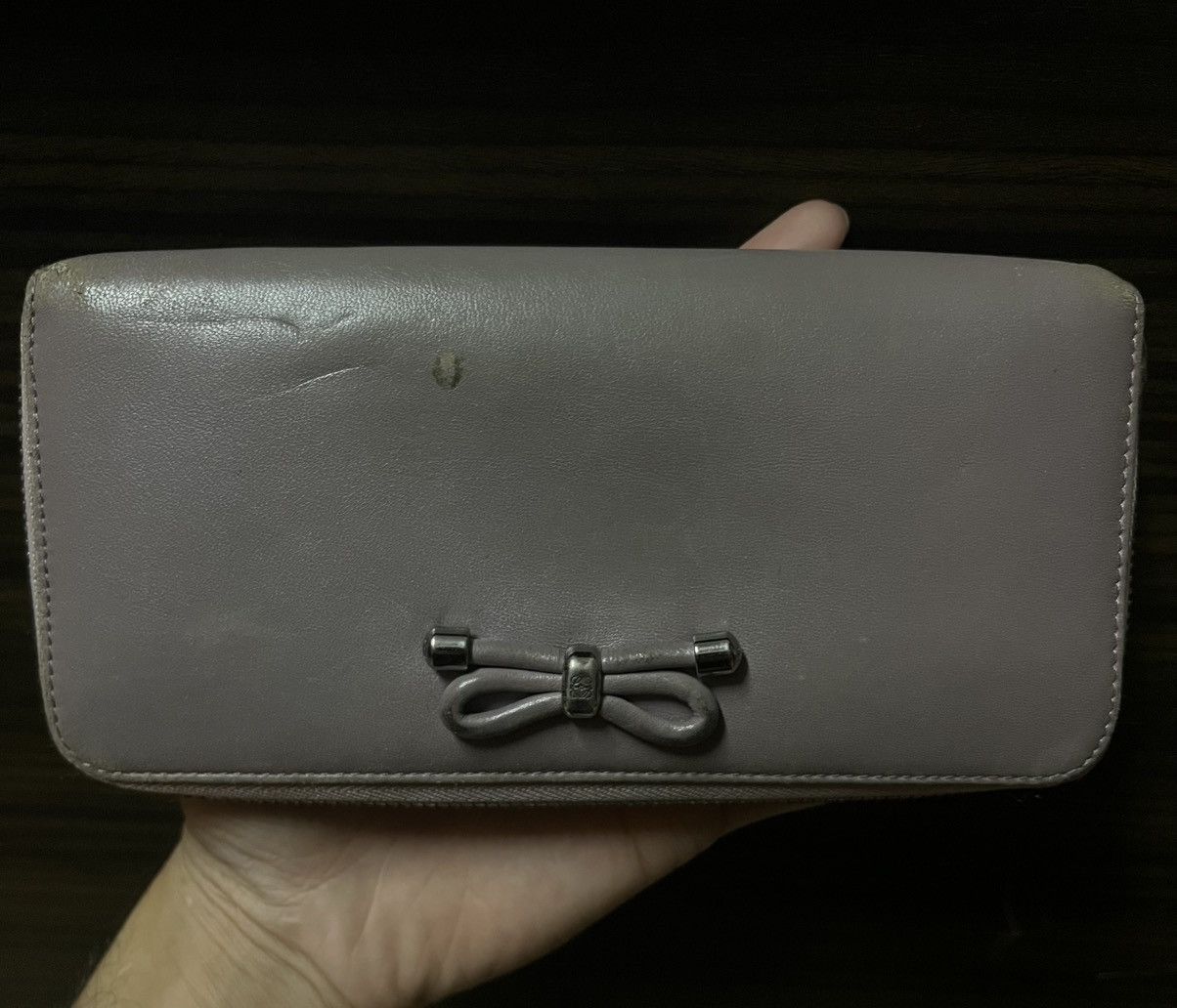 Loewe Loewe Bow Ribbon Long Wallet Size ONE SIZE - 1 Thumbnail