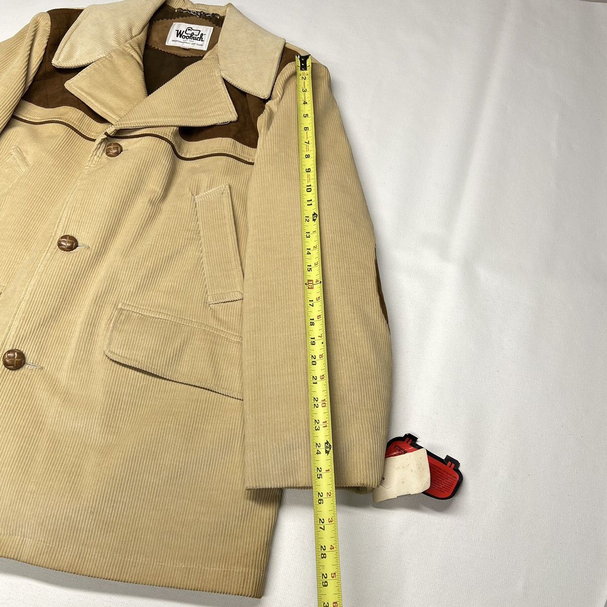 Vintage × Woolrich Woolen Mills VTG Woolrich Jacket Coat Corduroy Wool Lined Plaid Beige Size US S / EU 44-46 / 1 - 21 Thumbnail