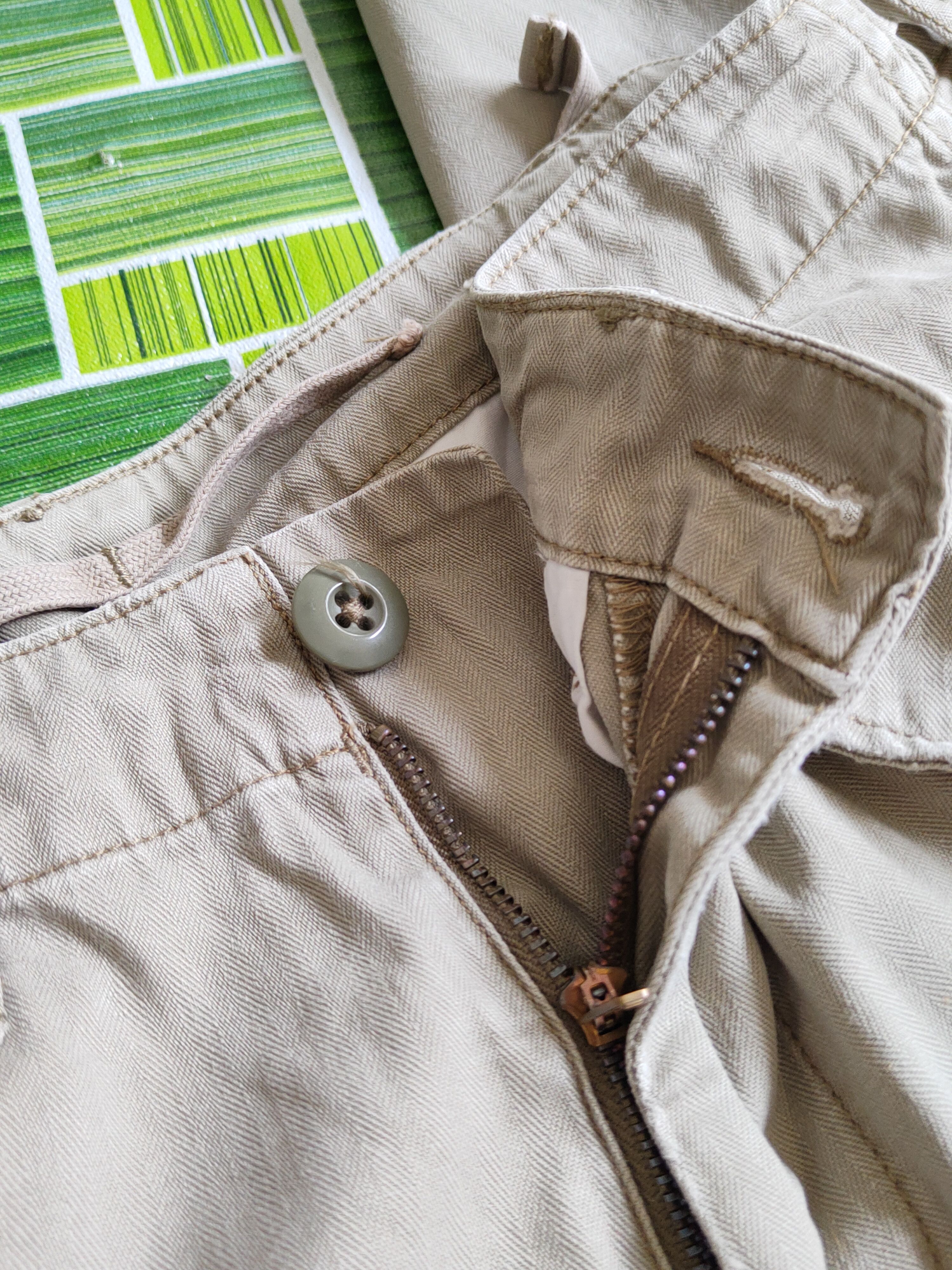Polo Ralph Lauren Ralph Lauren Beige Multipocket Tactical Denim #S1471 Size US 30 / EU 46 - 13 Thumbnail