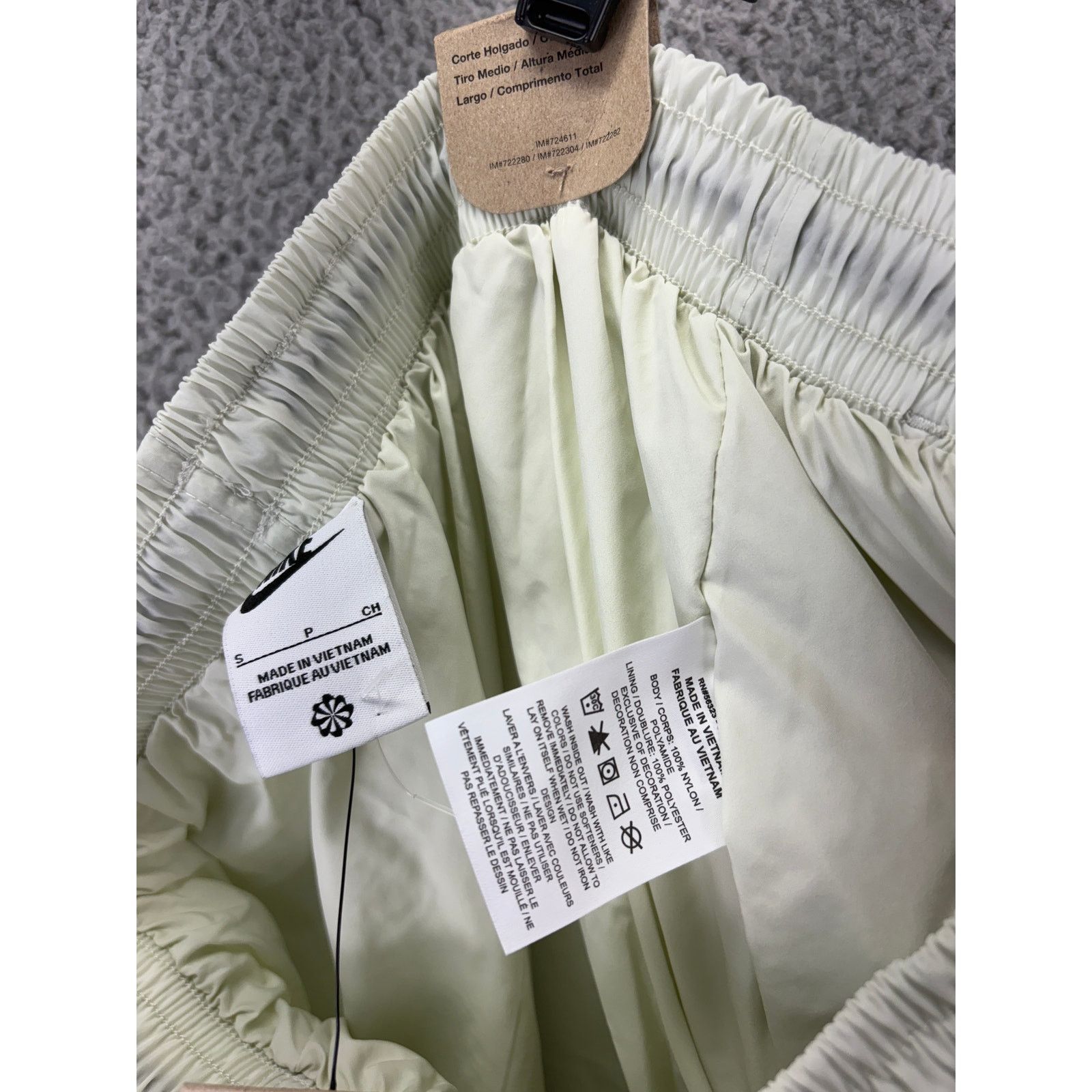 Nike Nike Sport Utility Woven Cargo Maxi Skirt Women Small White Size 27" / US 4 / IT 40 - 7 Thumbnail