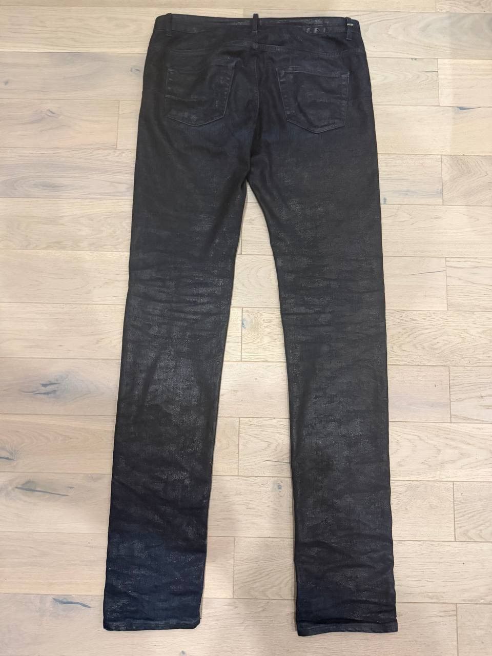 Dior Dior Homme - S/S05 Black Waxed Denim Jeans | Grailed
