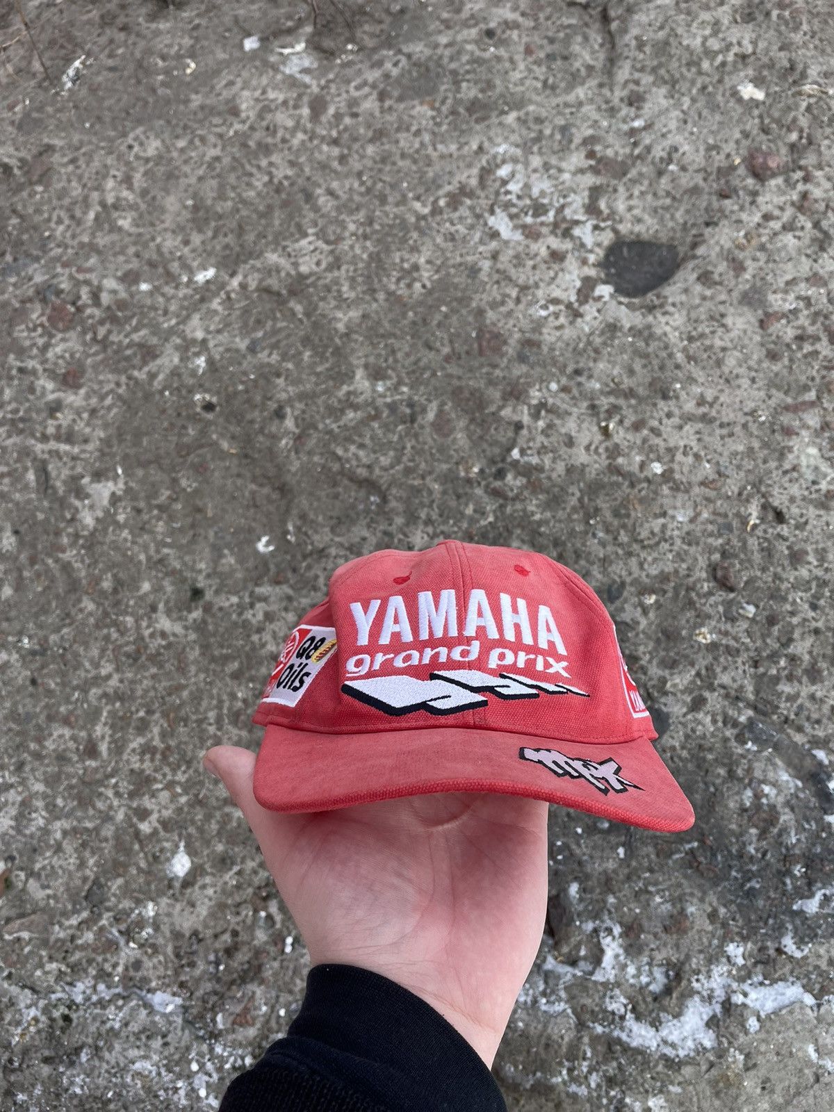 Yamaha Vintage Yamaha Max Biaggi Grand Prix Racing Hat Cap Size ONE SIZE - 6 Thumbnail