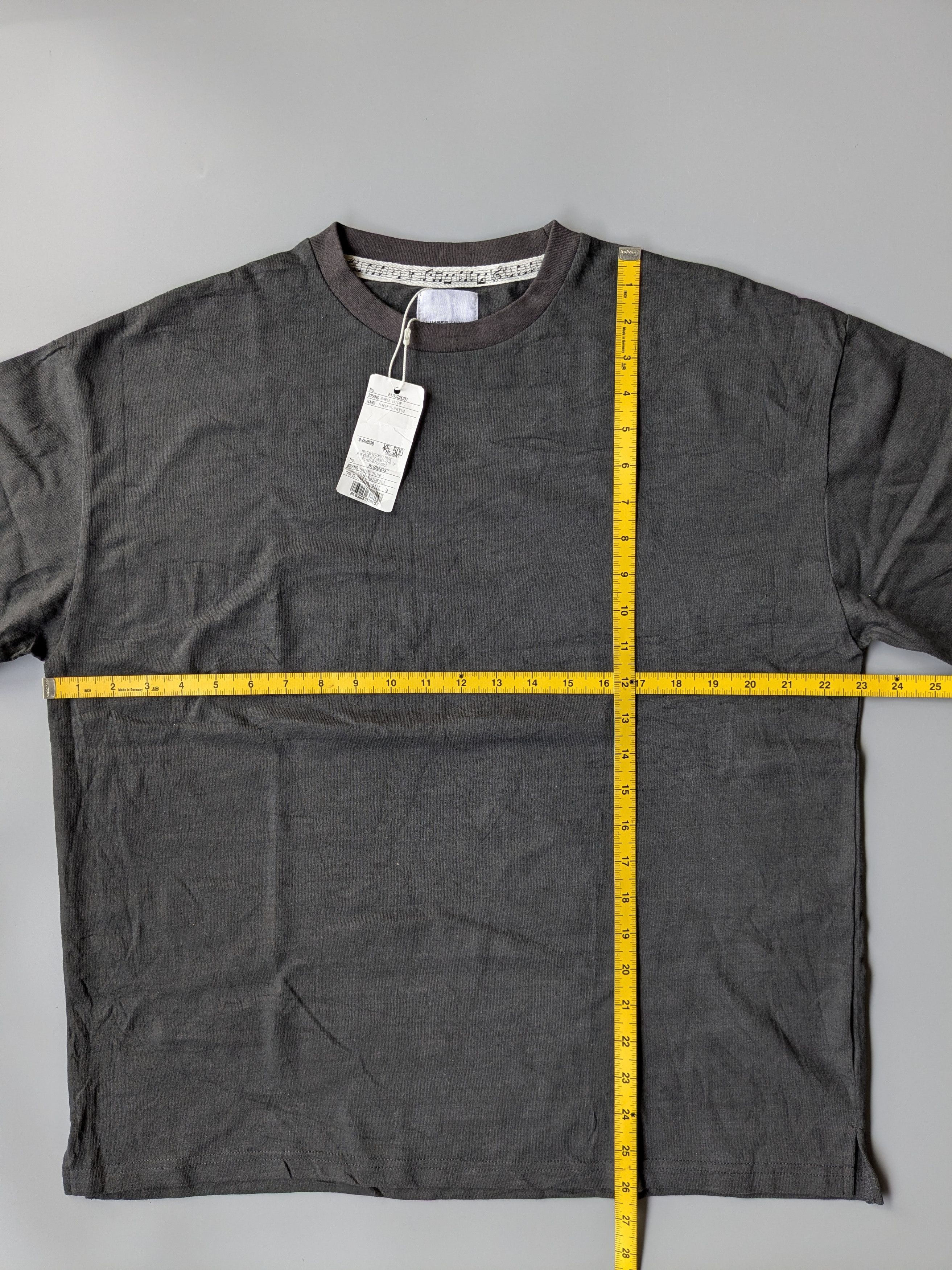 Number (N)ine NWT Number (n)ine loopwheel shirt Size US L / EU 52-54 / 3 - 5 Thumbnail