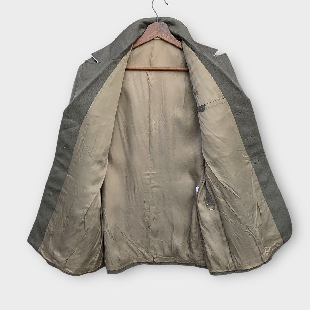Vintage Vintage 1960s EAST German Uniform Military SG 48 Jacket Size US M / EU 48-50 / 2 - 3 Thumbnail