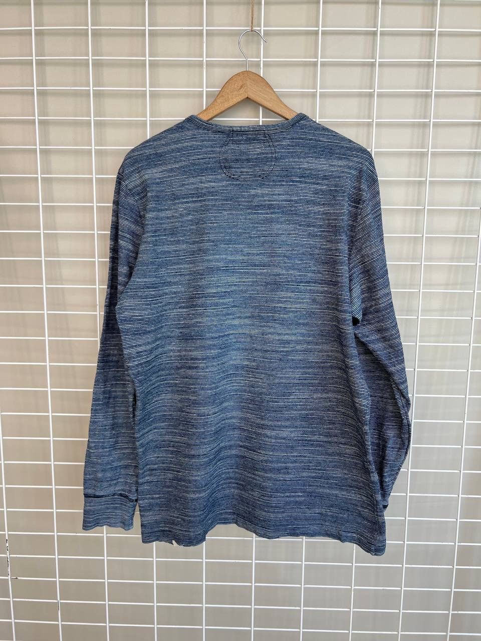 RRL Ralph Lauren RRL Ralph Lauren Henley Long Sleeve Mens Size L/XL Pullover Size US L / EU 52-54 / 3 - 7 Thumbnail