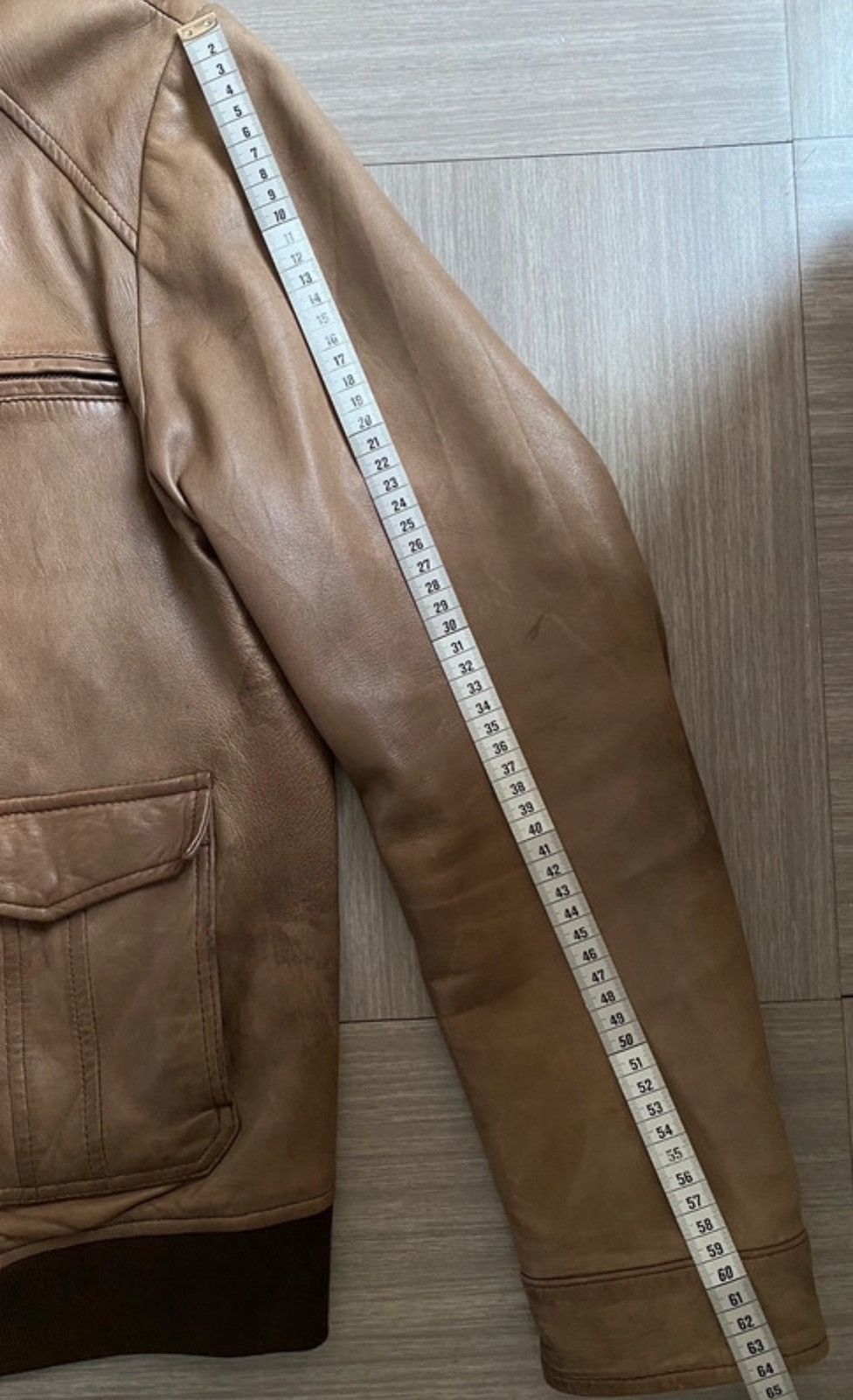 Vintage veste en cuir vintage marron Size US M / EU 48-50 / 2 - 7 Thumbnail