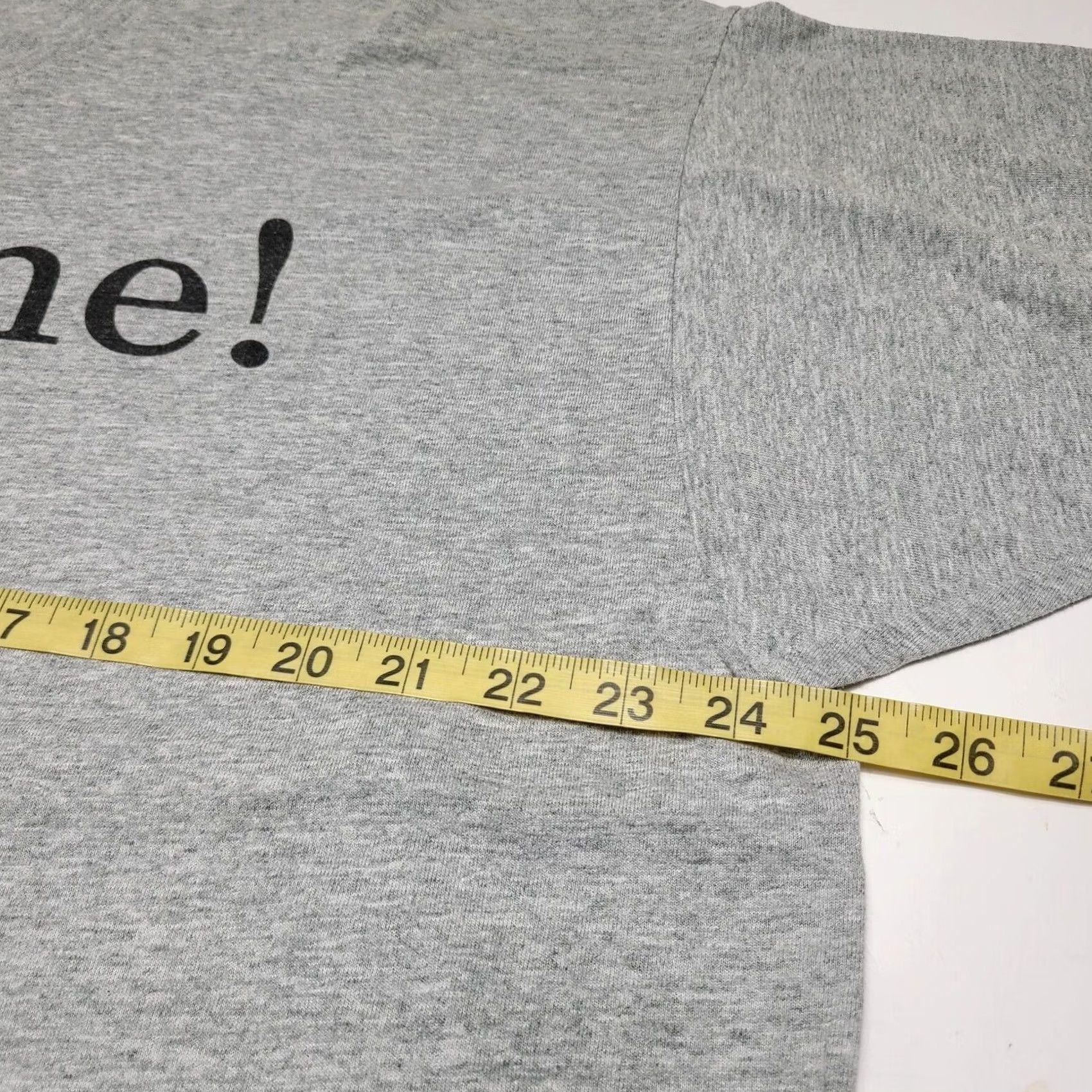 Fruit Of The Loom VINTAGE Mosquito Bite Me Michigan T-shirt Grey Nature Bug Vacation Men 2XL Mens Short Sleeve Crew Neck T-Shirt Regular Size 2XL Gray Size US XXL / EU 58 / 5 - 5 Thumbnail