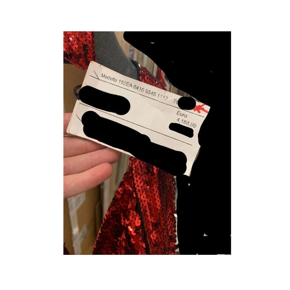 Moschino SPECIAL! AW15 MOSCHINO COUTURE JEREMY SCOTT Halterneck Dress Size L / US 10 / IT 46 - 14 Thumbnail