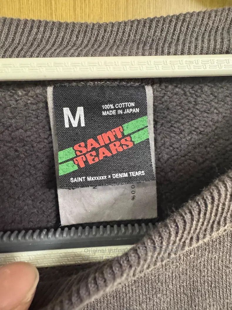 Saint Michael Saint Michael Letter Washing Old Sweater Size US M / EU 48-50 / 2 - 3 Thumbnail