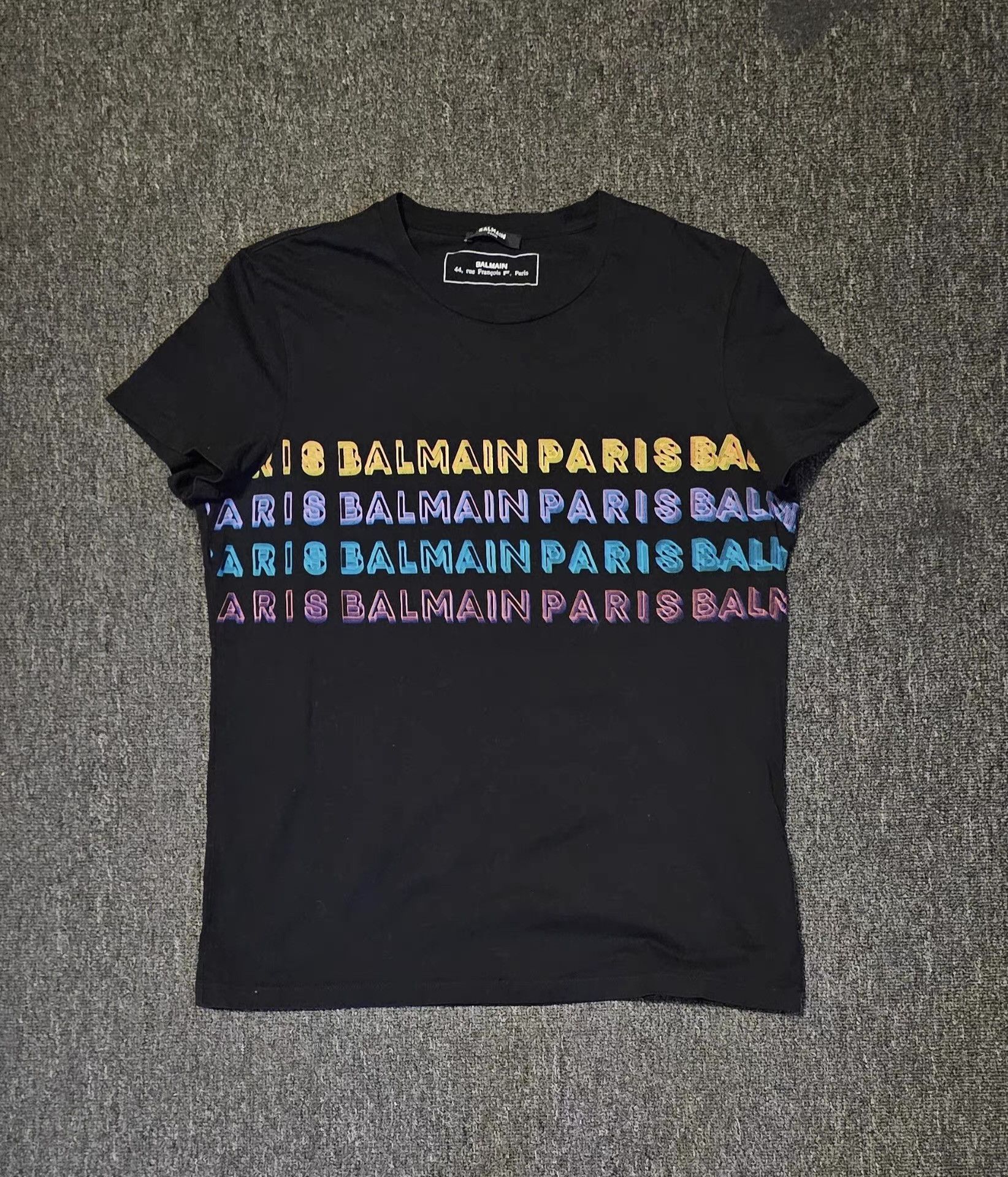 Balmain Balmain Short Sleeve T-shir Size US L / EU 52-54 / 3 - 1 Thumbnail