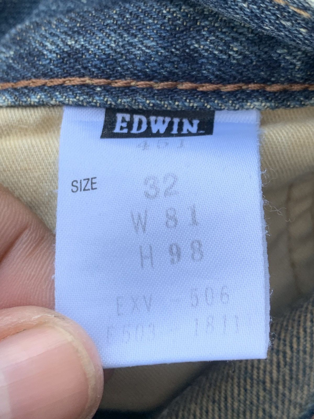 Edwin Edwin vintage XV-S Size US 32 / EU 48 - 8 Thumbnail