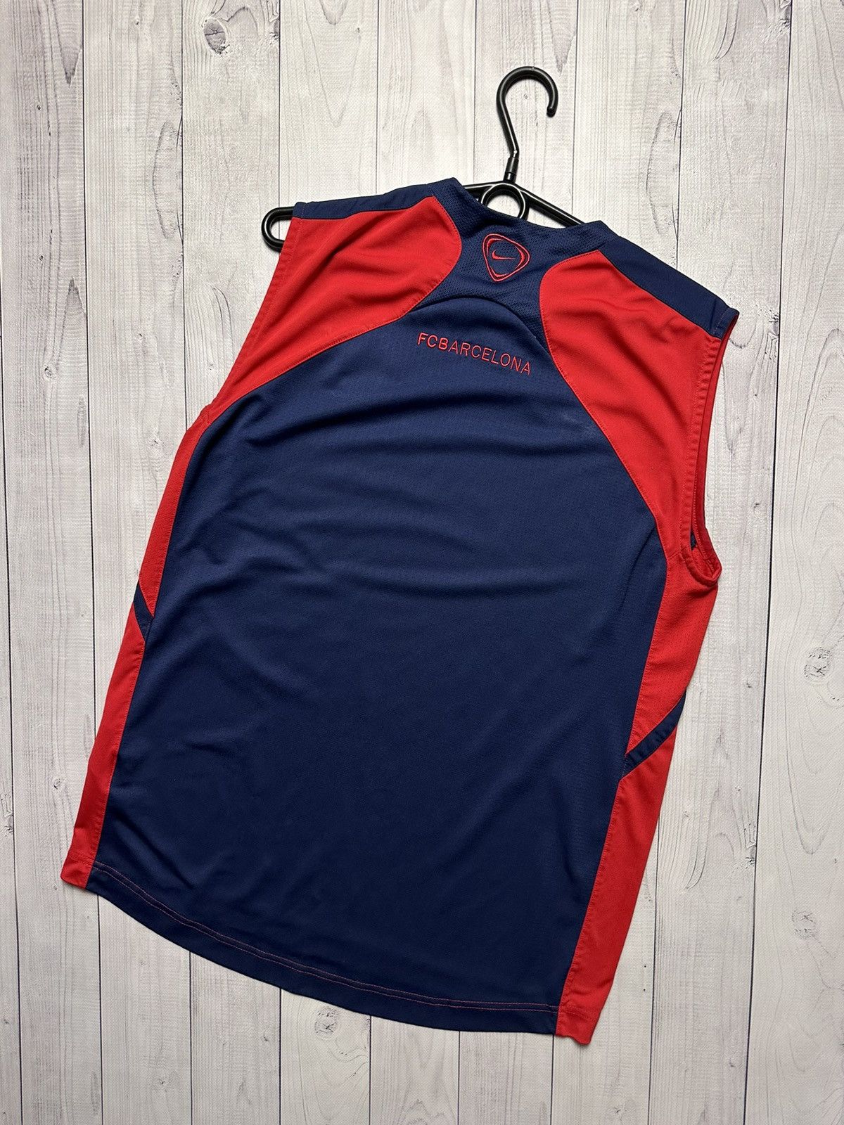 Nike × Vintage Vintage Nike Barcelona soccer jersey size M logo rare Size US M / EU 48-50 / 2 - 2 Thumbnail