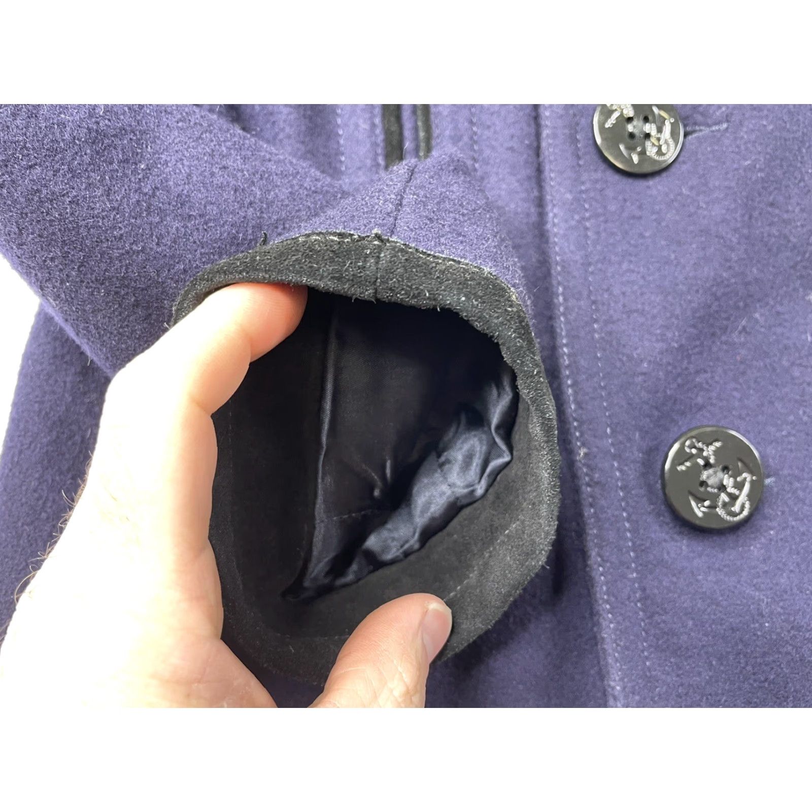 Ralph Lauren Ralph Lauren Denim & Supply Wool Peacoat Jacket Mens Small Navy Blue Wool Navy Peacoat Jacket Mens S Blue Size US S / EU 44-46 / 1 - 3 Thumbnail