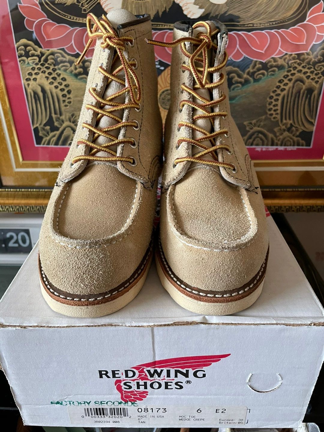 Red Wing Red Wing 8173 Feather Logo Boots Size US 6 / EU 39 - 1 Thumbnail