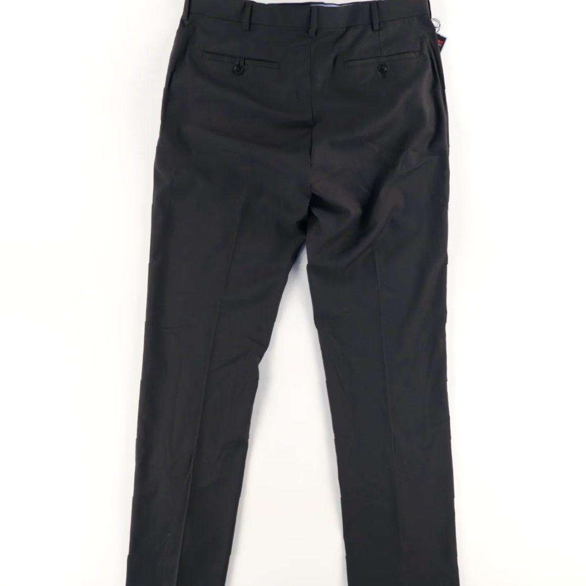 Roundtree & Yorke Roundtree & York Stretch Travel Smart Flat Front Chino Pants Charcoal Men's 34 Size US 34 / EU 50 - 4 Thumbnail
