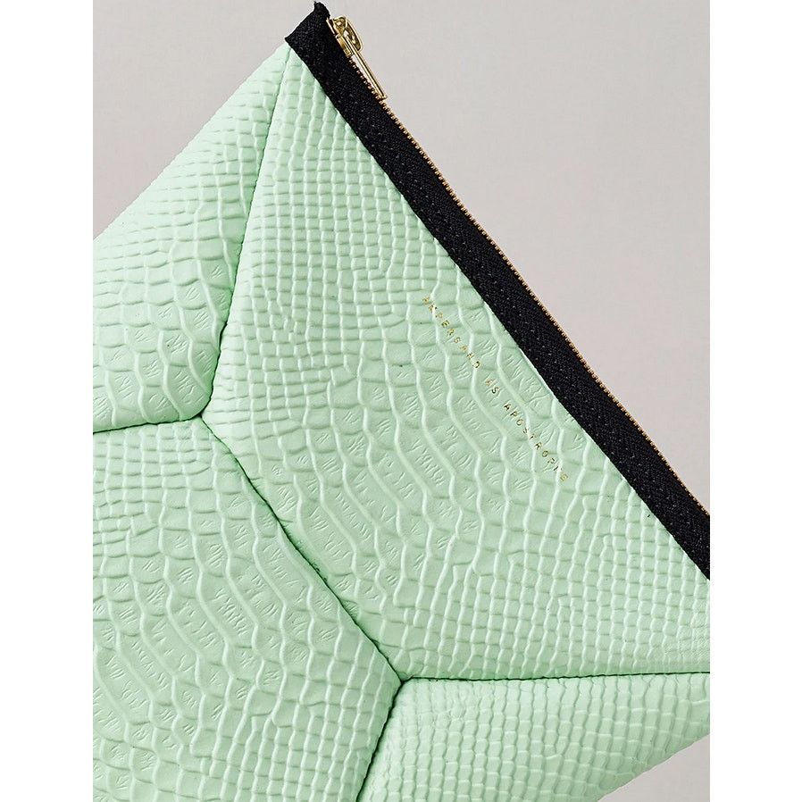 Other Ampersand as Apostrophe X Pouch Clutch Mint Python NWT Size ONE SIZE - 2 Thumbnail