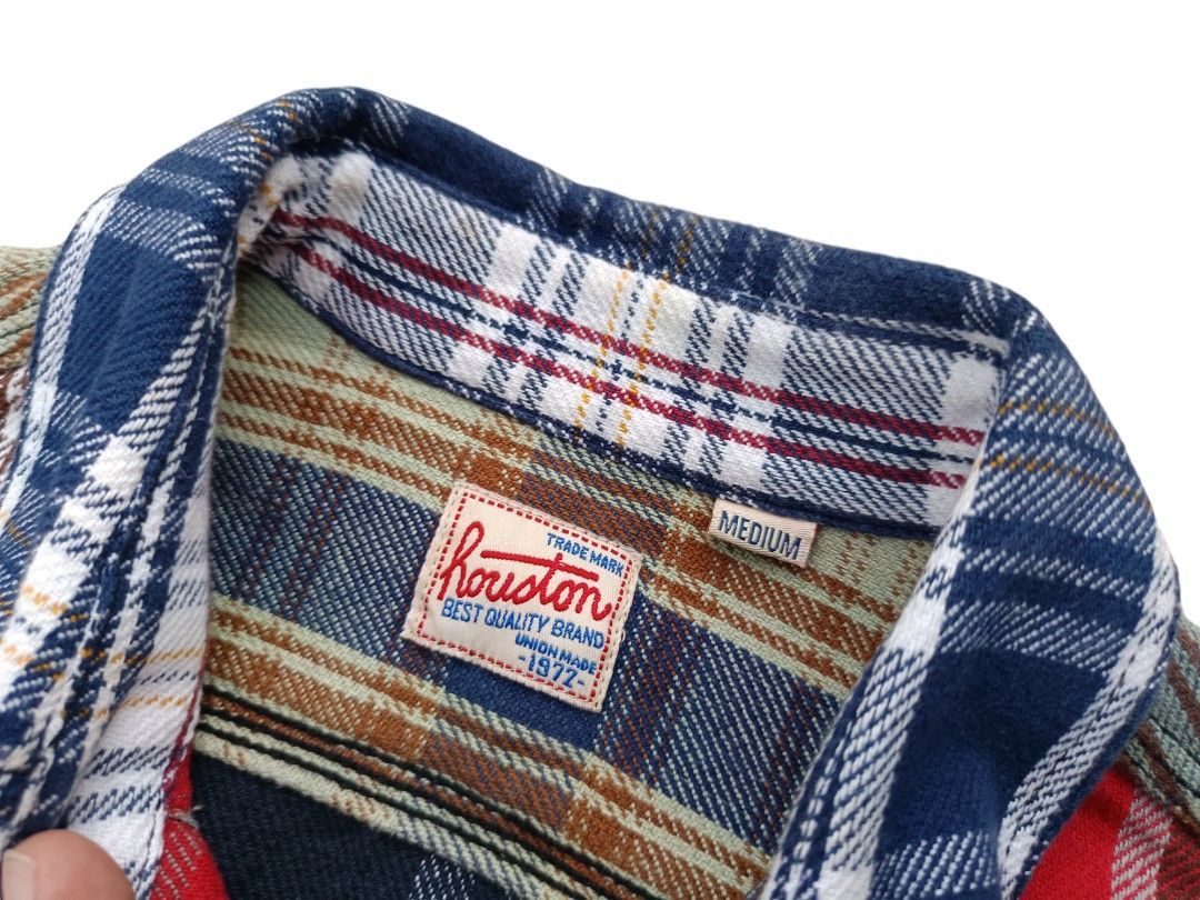 Jacob Holston Houston Crazy Viyella Heavy Shirt Made in Japan Size US M / EU 48-50 / 2 - 2 Thumbnail