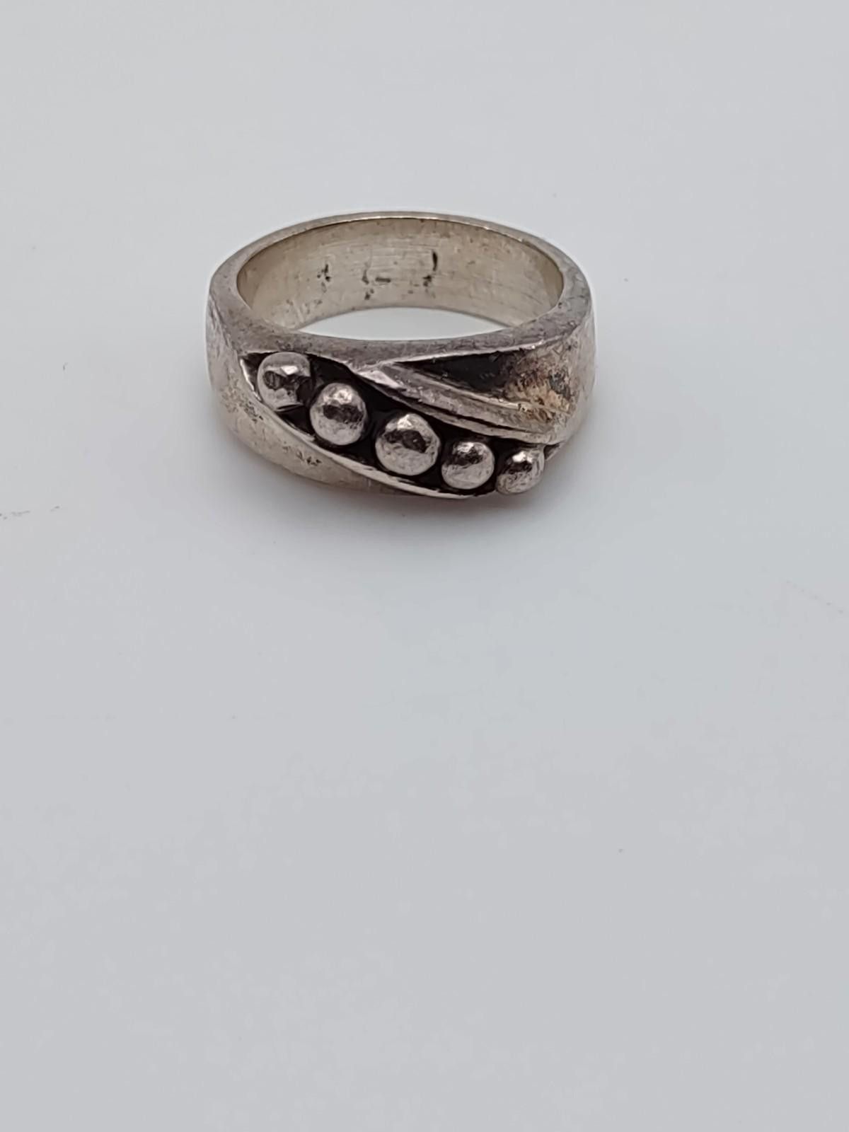 The Unbranded Brand Vtg Mexican Sterling Silver Modernist Ring Taxco Style Sz 6 Size ONE SIZE - 1 Thumbnail