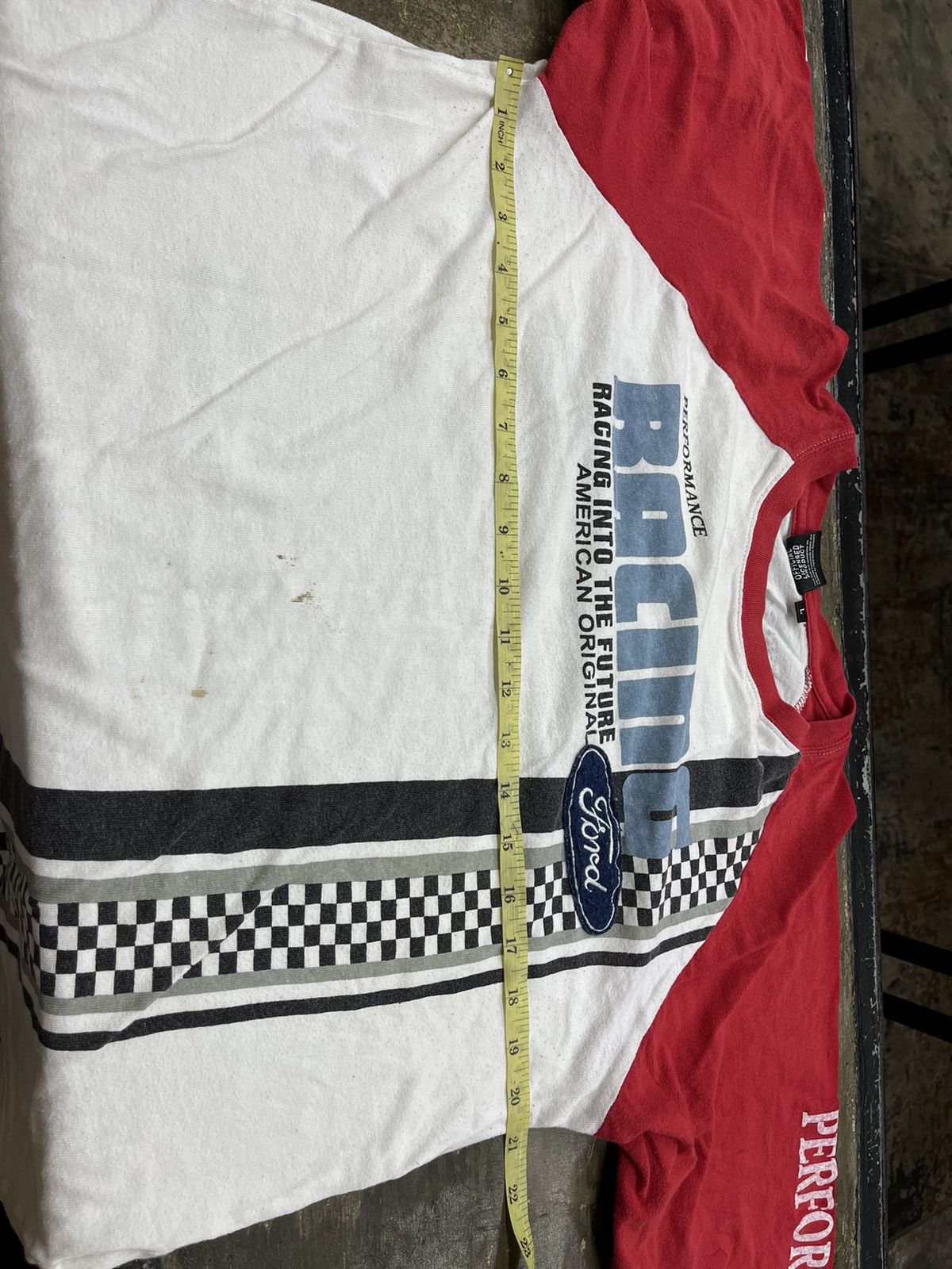 Ford × Vintage vintage Ford racing longsleeve cobra on wheels Size US L / EU 52-54 / 3 - 12 Thumbnail