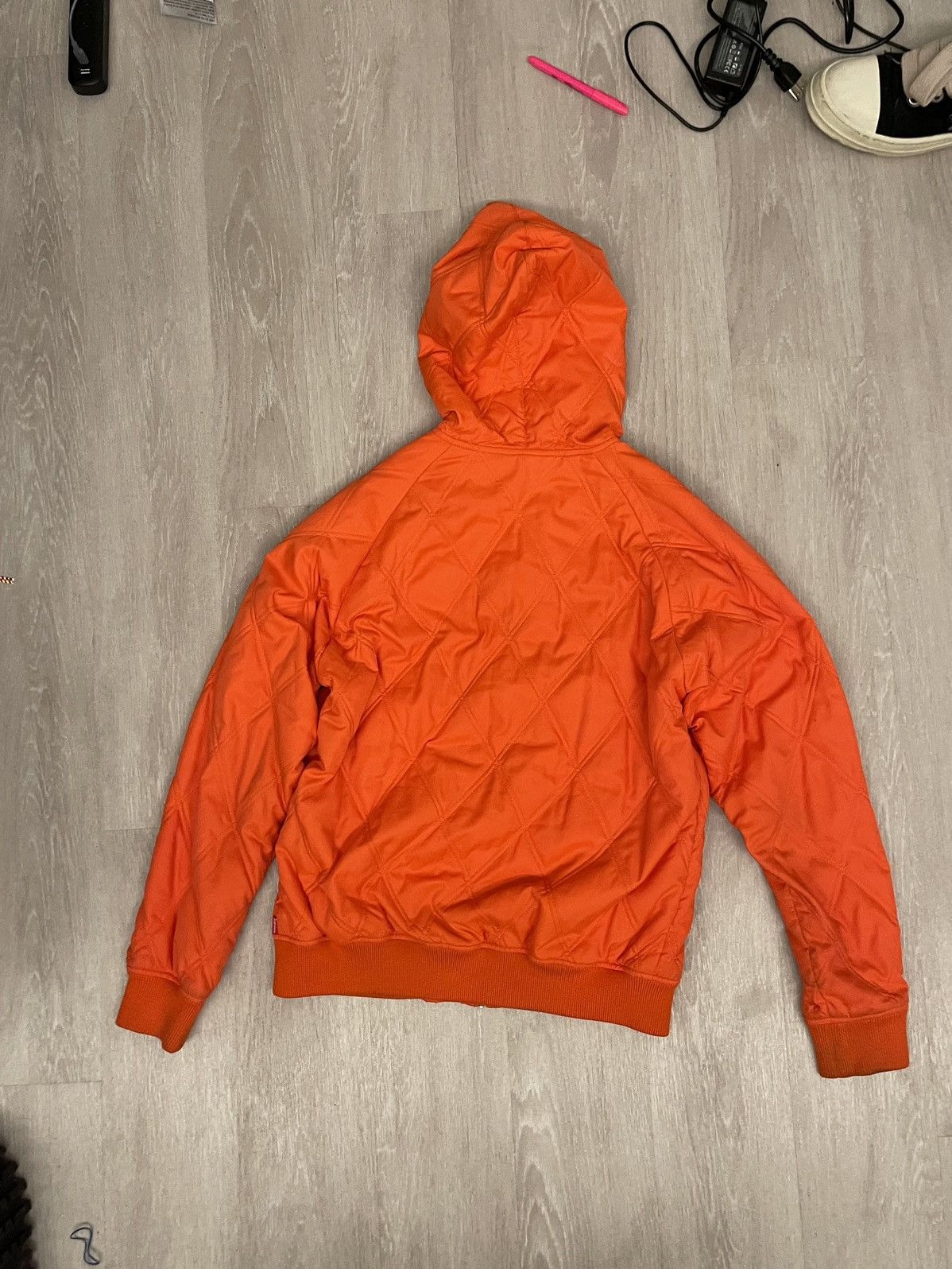 Supreme Supreme AW13 Quilted Racing Hooded Jacket Size US M / EU 48-50 / 2 - 2 Thumbnail