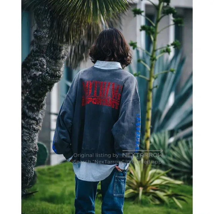 Saint Michael Saint Michael Collaboration Washed Destroyed Distressed Sw Size US XL / EU 56 / 4 - 7 Thumbnail
