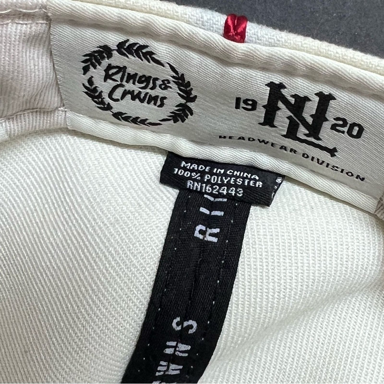 Authentic Negro Leagues Kansas City Monarchs Hat NEGRO Throwback 7 3/4 Crowns NWOT Size ONE SIZE - 6 Thumbnail