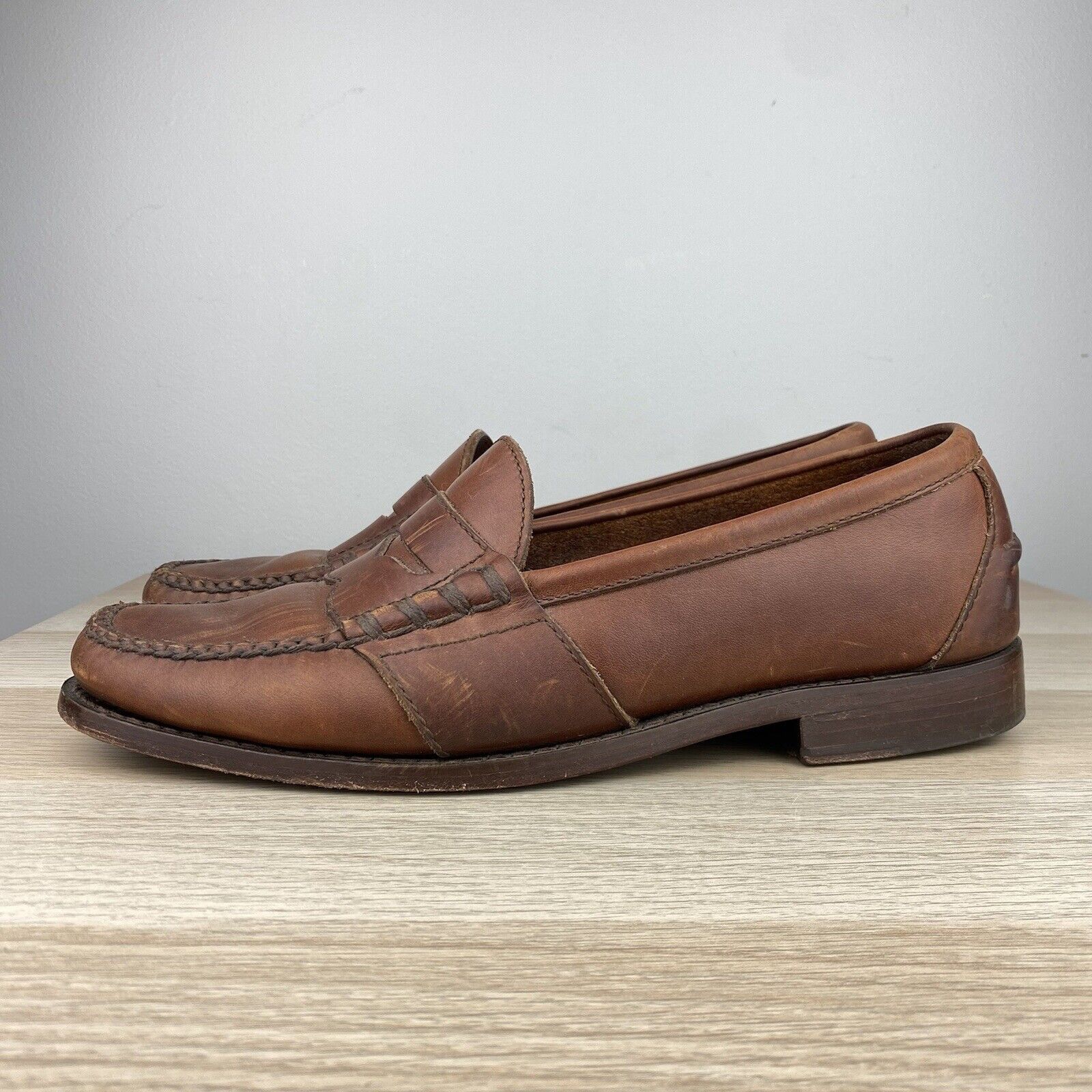 Polo Ralph Lauren Polo Ralph Lauren Leather Loafers Vintage Size 11.5D Used Size US 11.5 / EU 44-45 - 4 Thumbnail