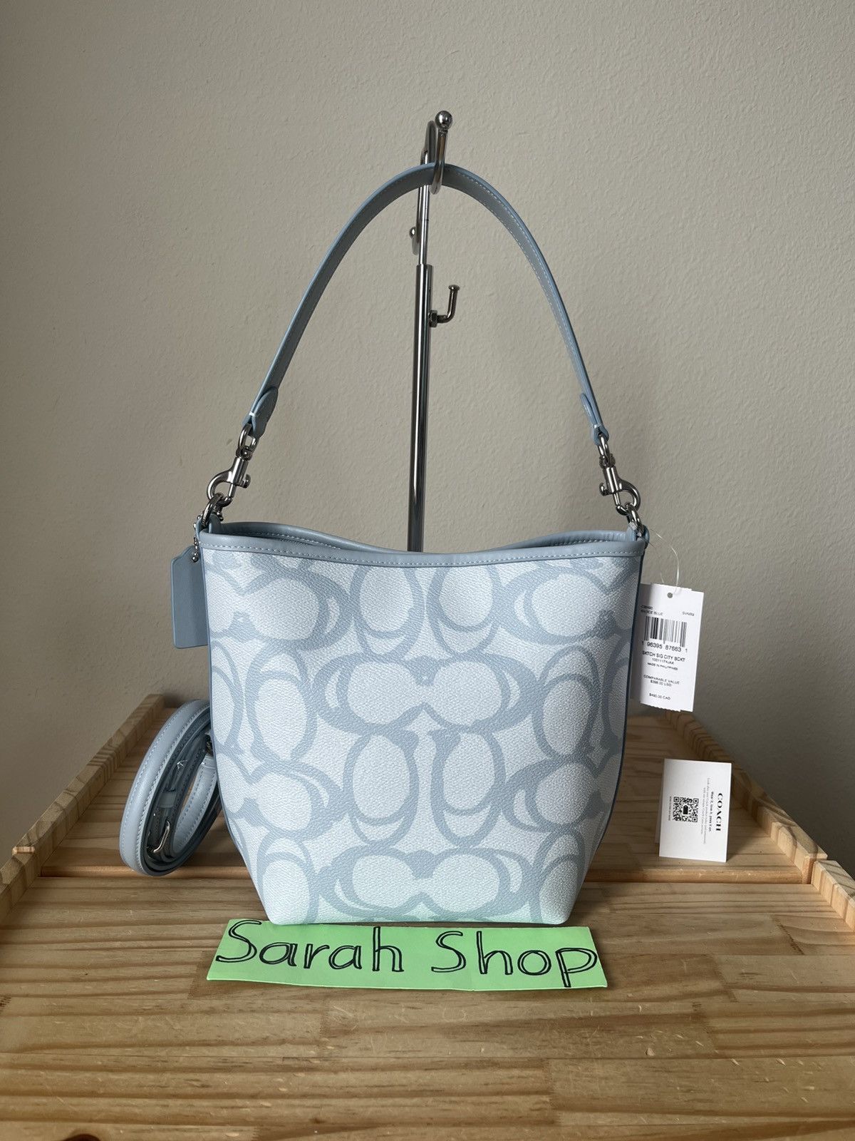 Coach Coach City Bucket Bag In Sketch Signature Canvas Size ONE SIZE - 3 Thumbnail