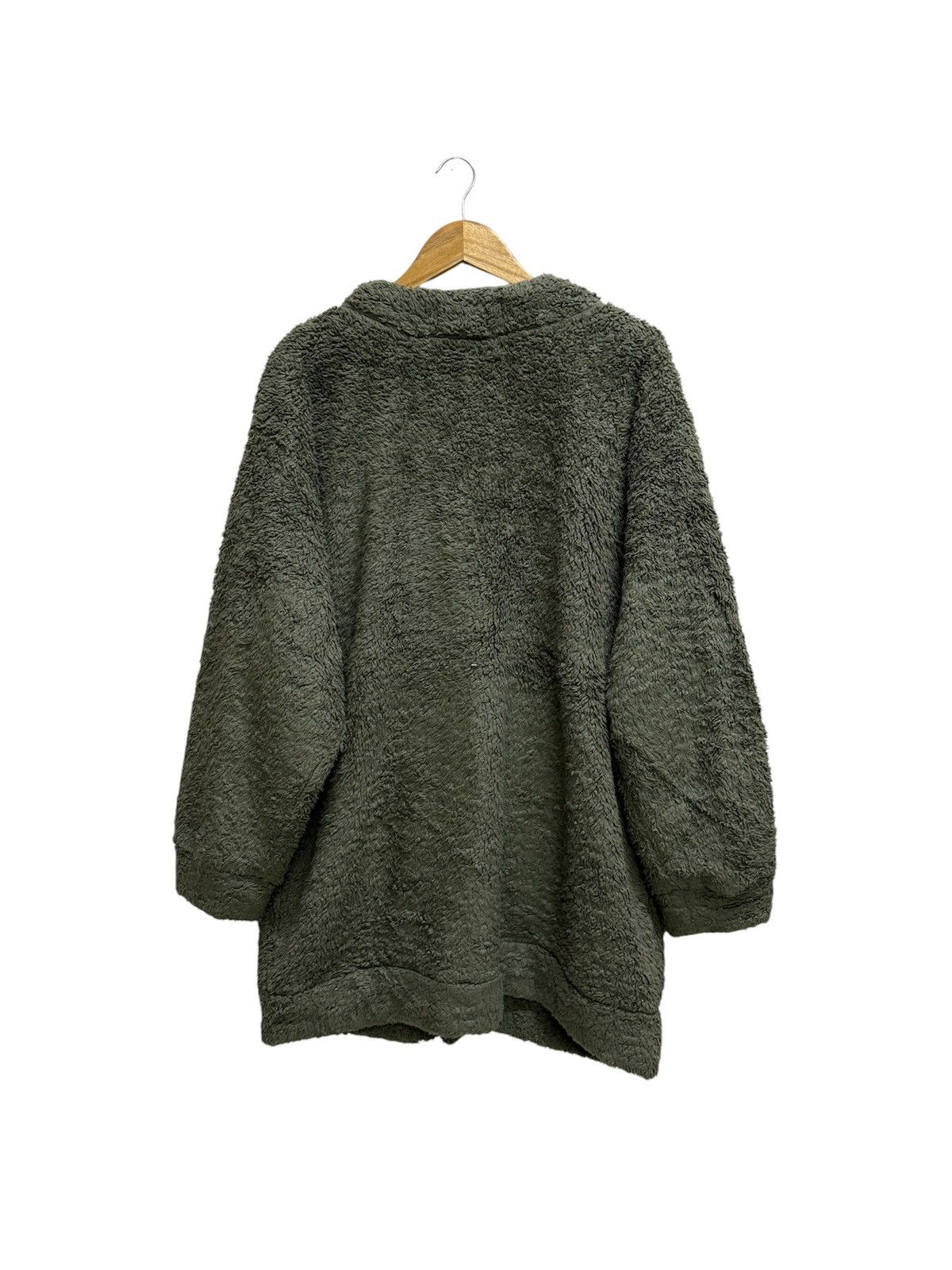 GU × Undercover Gu x Undercover Sherpa Fleece Cardigan Sweater Size US XL / EU 56 / 4 - 2 Thumbnail
