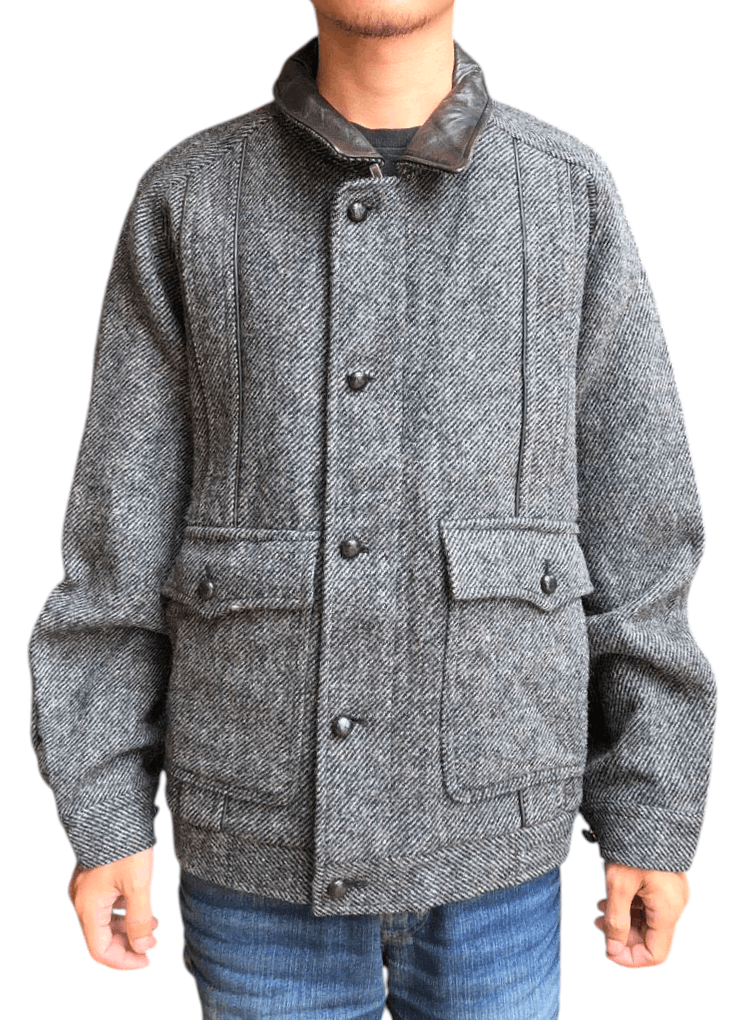 Burberry Vintage Burberrys Wool Jacket — Leather Collar Size US M / EU 48-50 / 2 - 12 Thumbnail