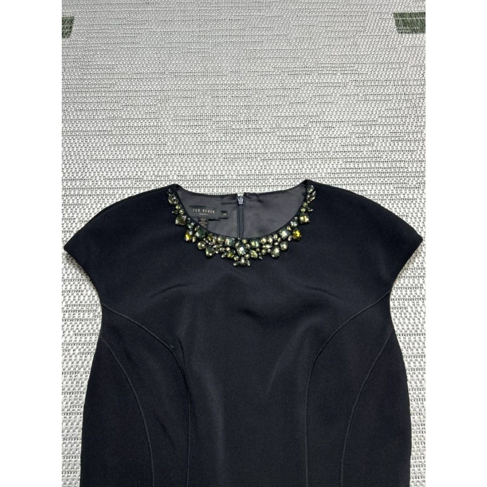 ted baker elenna embellished midi dress Mini Dress Black Ted Baker Elenna Dress Ted Baker Elenna Blue Embellished  Midi Dress, Size (UK)