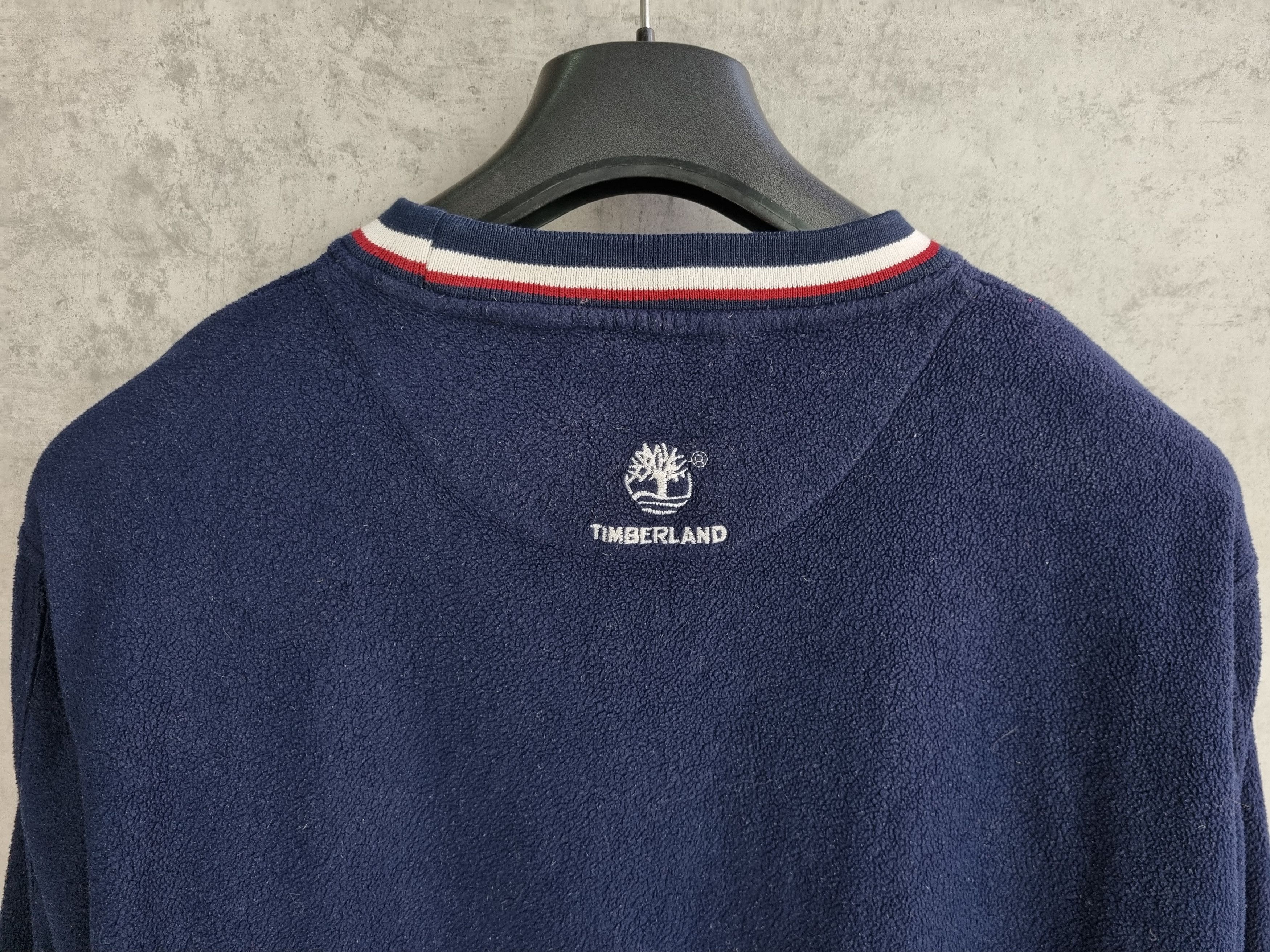 Timberland × Vintage Rare Fleece Vintage Timberland Logo Sweatshirt Size US M / EU 48-50 / 2 - 7 Thumbnail