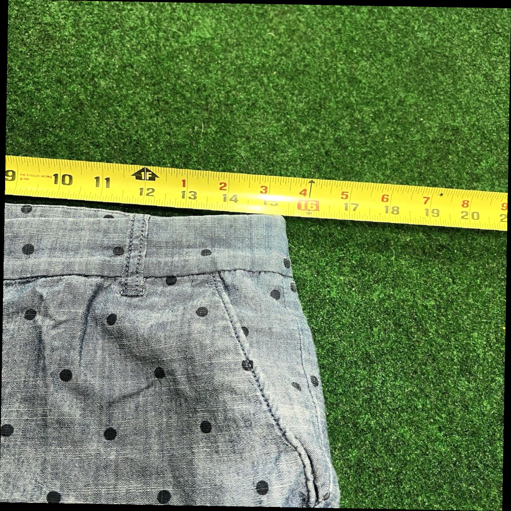 J.Crew J. Crew Bermuda Blue Gray Dot Shorts Size 4 Summer Outdoors Size 27" / US 4 / IT 40 - 5 Thumbnail