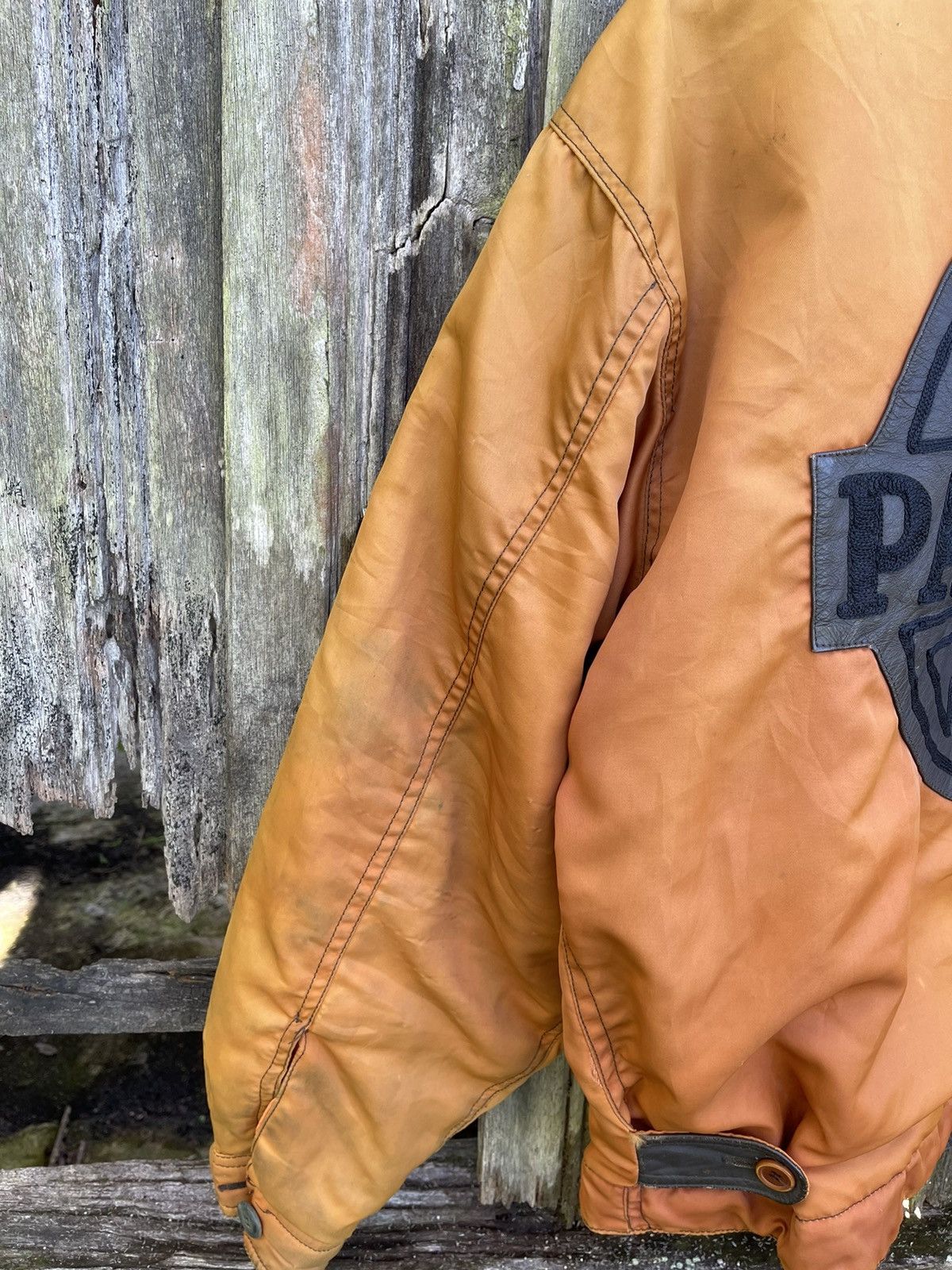 Designer Vintage 1988 Pazzo Club Bomber Jacket – “Emotional Quest” Size US M / EU 48-50 / 2 - 5 Thumbnail