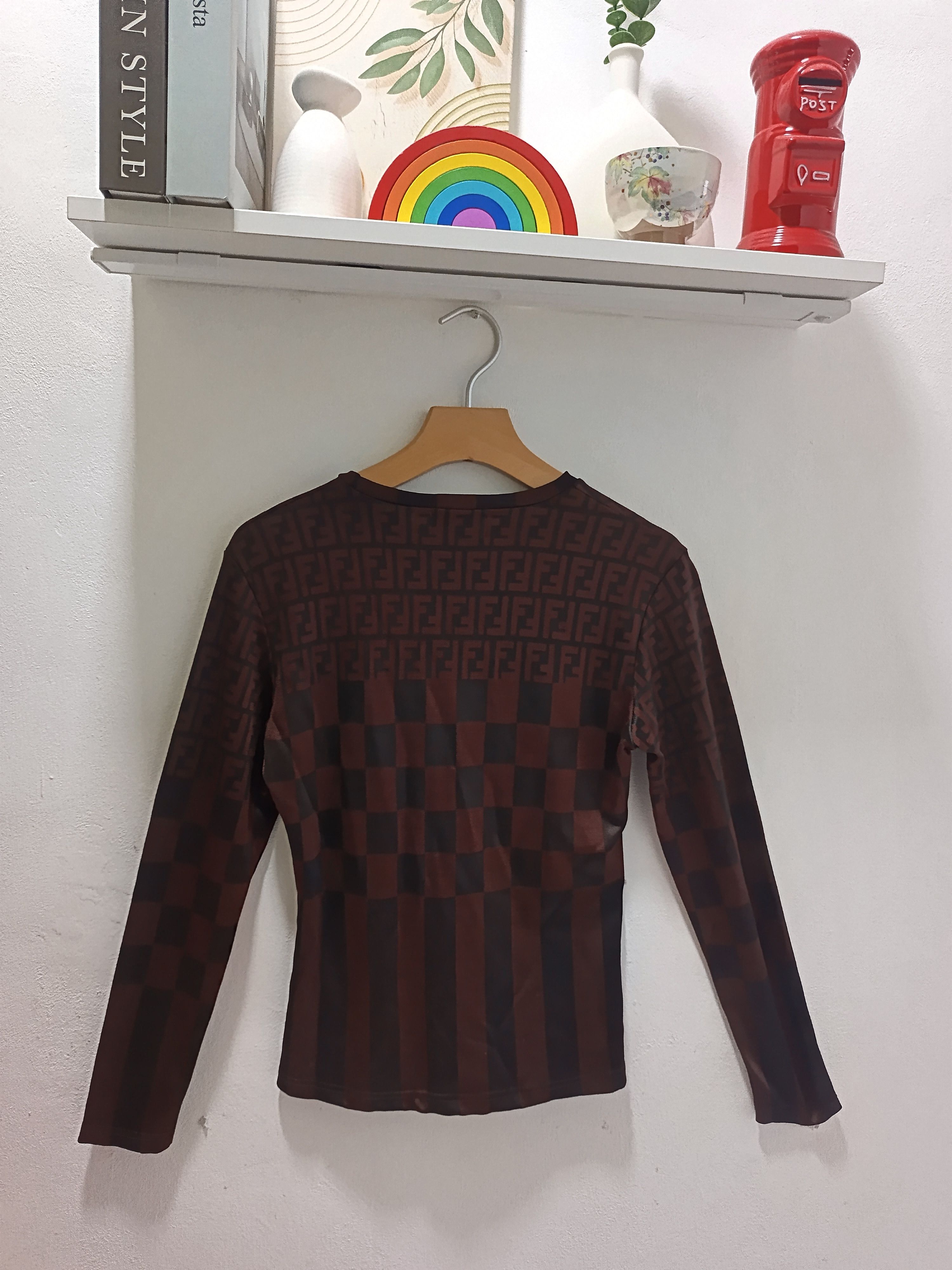 Fendi Vintage fendi zucca Size S / US 4 / IT 40 - 2 Thumbnail