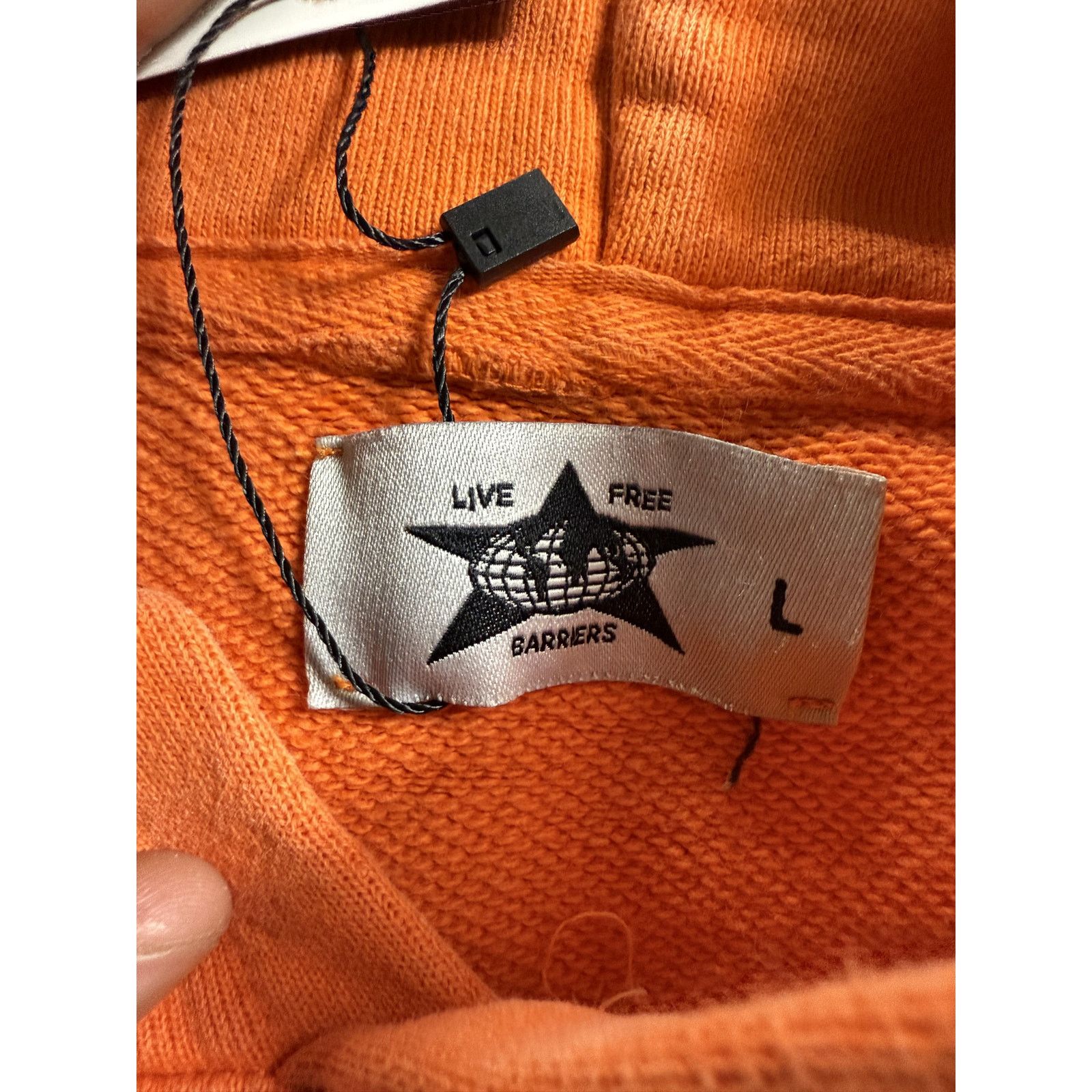 Barriers Barriers Hoodie Orange Used Large Size US L / EU 52-54 / 3 - 3 Thumbnail