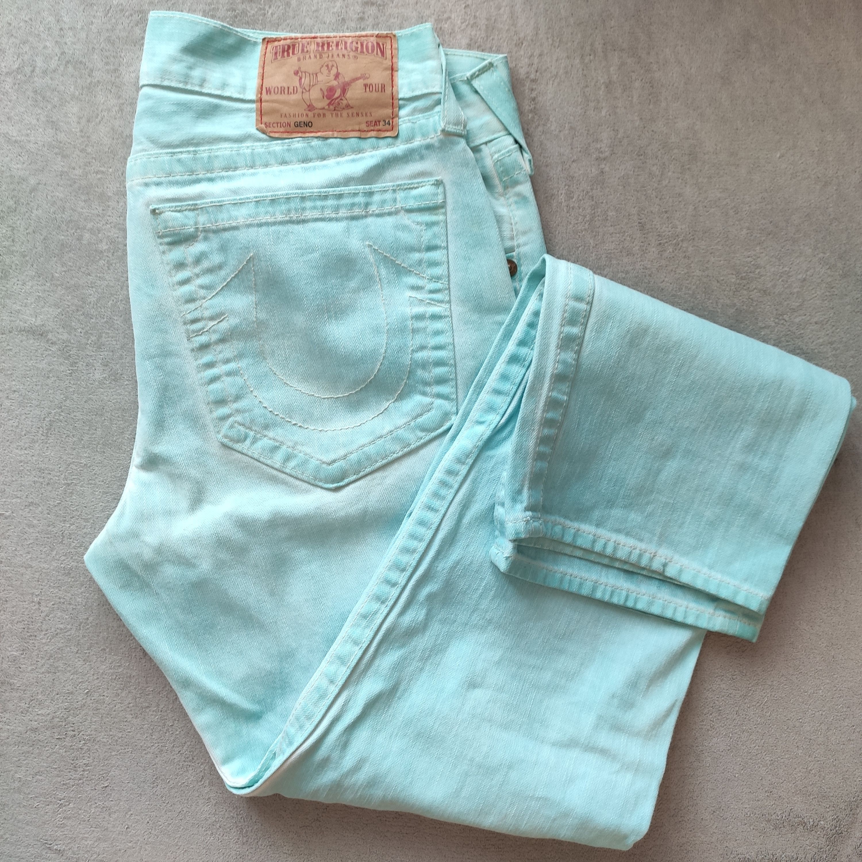 True Religion True Religion Geno Jeans Size US 34 / EU 50 - 1 Thumbnail