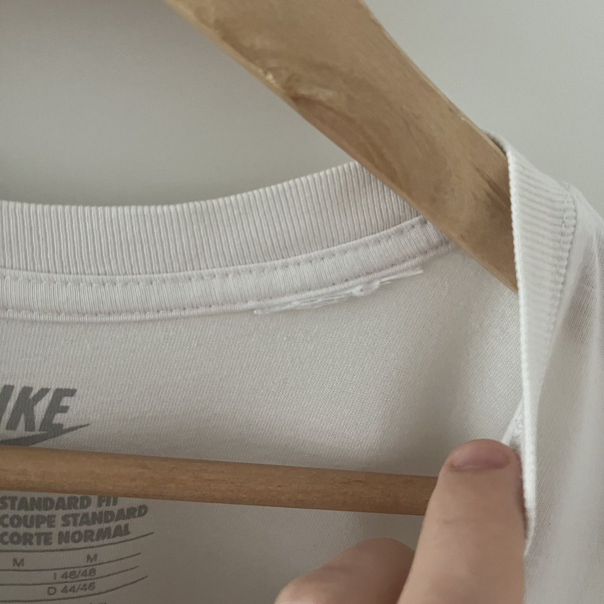 Nike Vintage Nike “High Above The Best” Central Logo White Tee Size US M / EU 48-50 / 2 - 6 Thumbnail