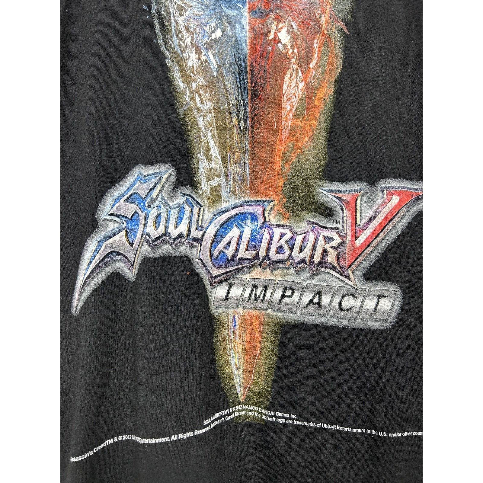 The Game Vintage Soulcalibur V Impact 2012 Tournament T-Shirt Black Size US L / EU 52-54 / 3 - 3 Thumbnail
